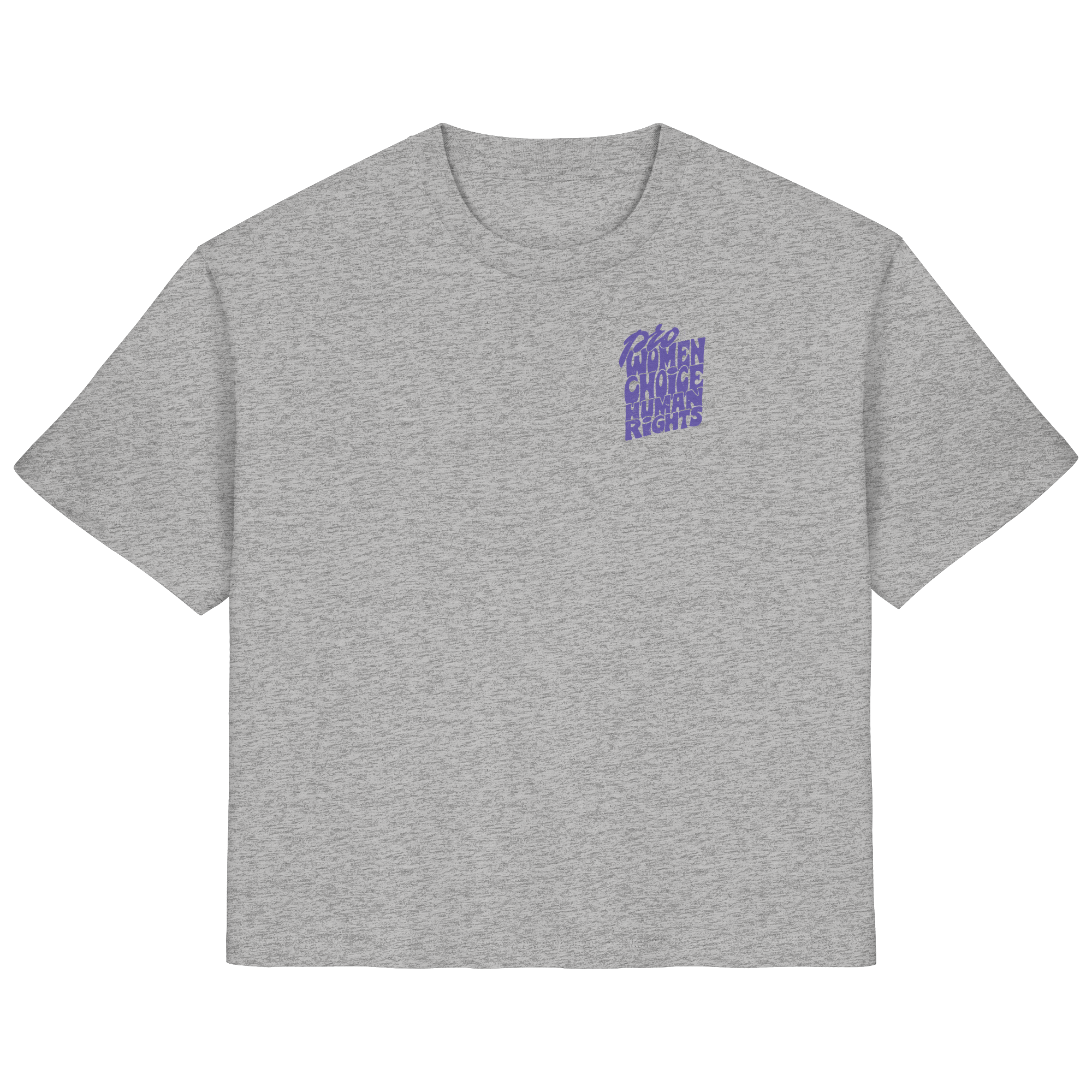 Pro Women Choice Human Rights "Lila Edition" - Ladies Organic Shirt
