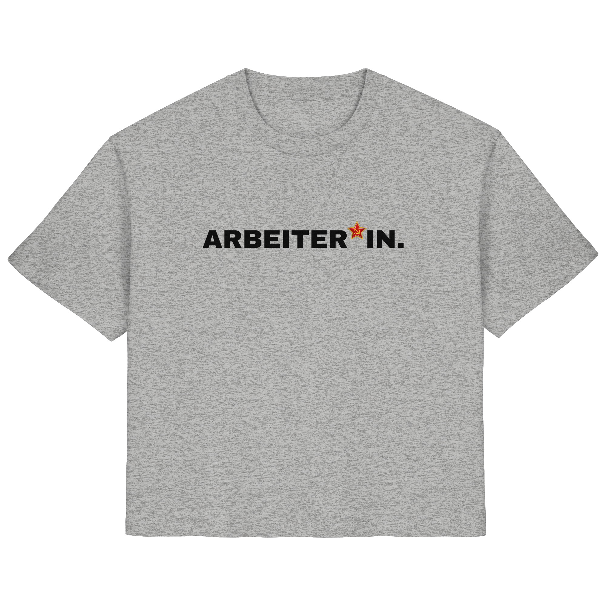 ARBEITER*IN. "Plain Work Edition" - Ladies Organic Shirt