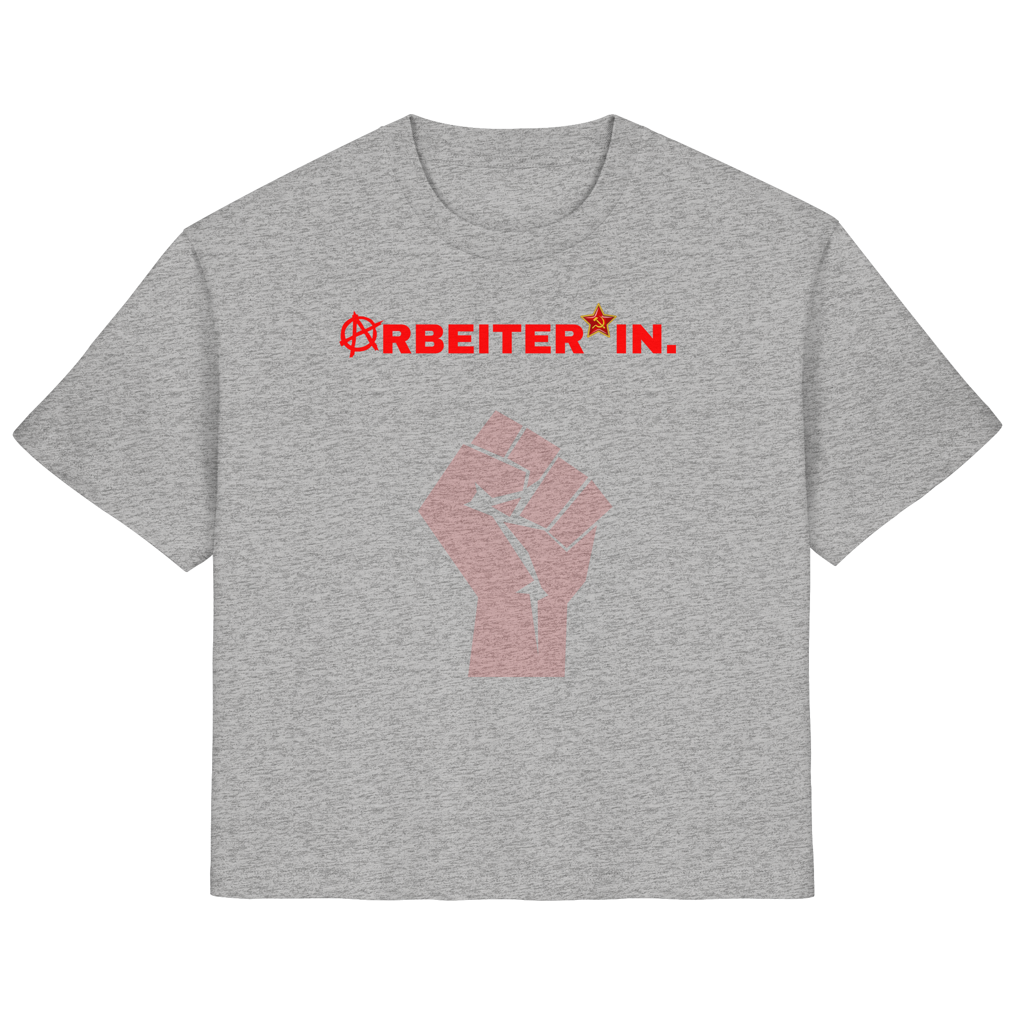 ARBEITER*IN. "Solidarisch und Frei Edition" - Ladies Organic Shirt