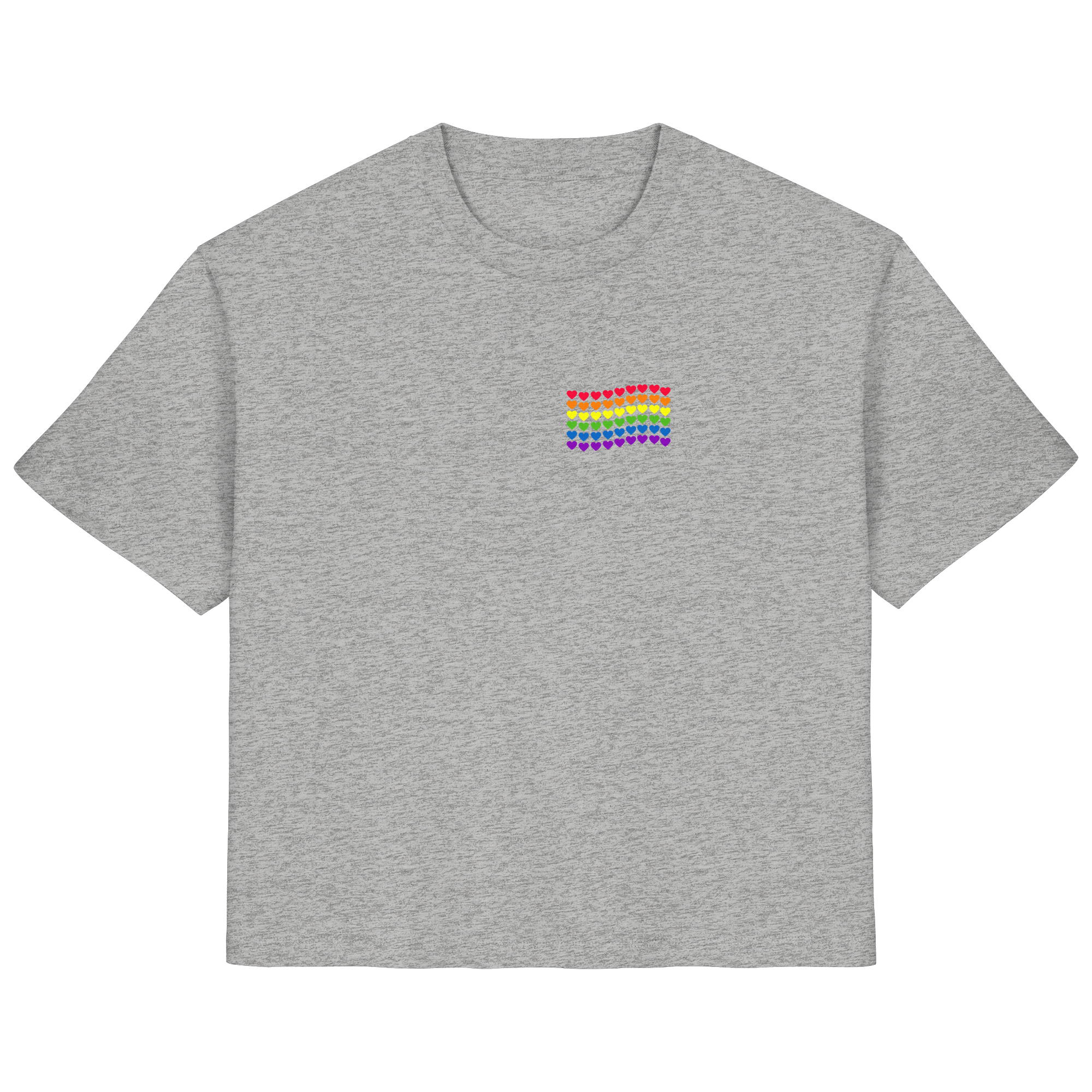 Herzenflagge - Ladies Organic Shirt