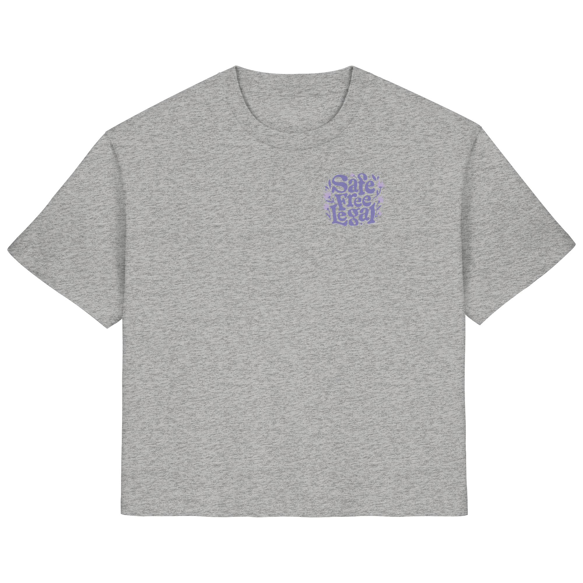 Safe Free Legal "Blumen Edition" - Ladies Organic Shirt