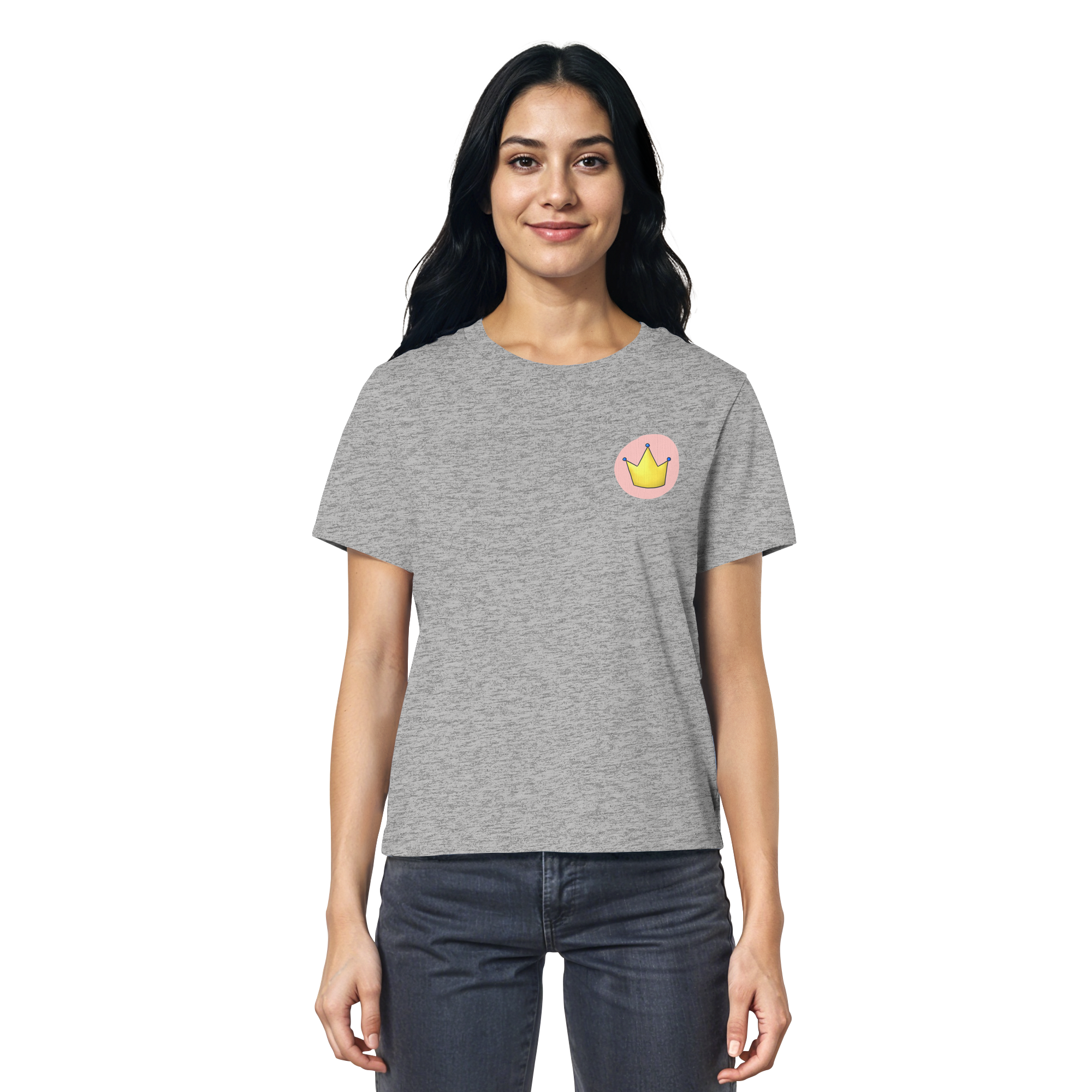 Survivor Queens Logo "Pink Bubble Edition" - Ladies Organic Shirt