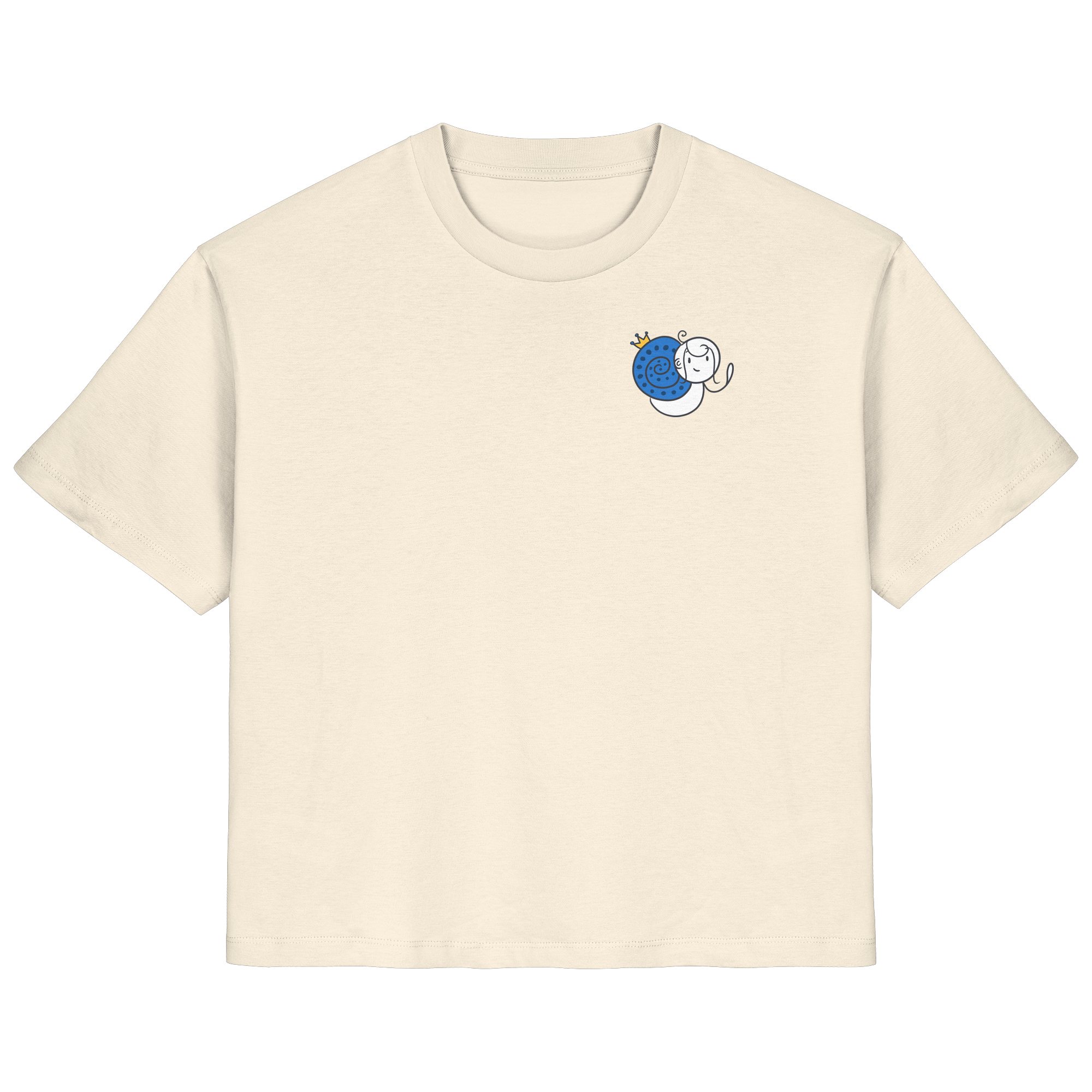 Meine Heilung braucht Zeit "Schwarze Edition" Backprint - Ladies Organic Shirt