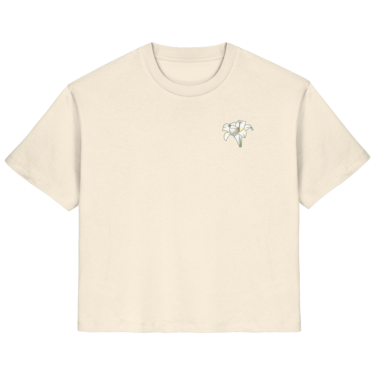 Seelenmännchen "Kuschelblume Edition" - Ladies Organic Shirt