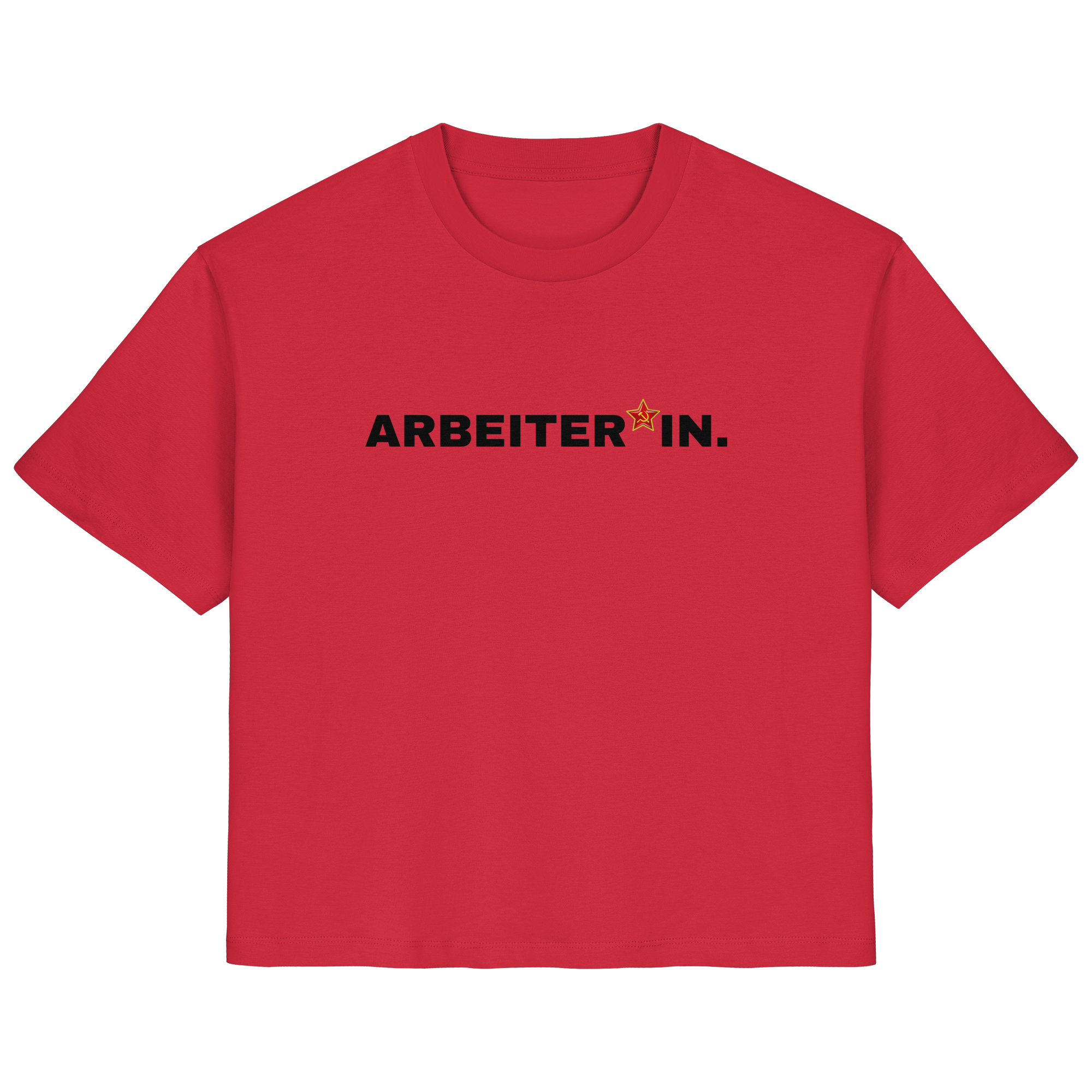 ARBEITER*IN. "Plain Work Edition" - Ladies Organic Shirt