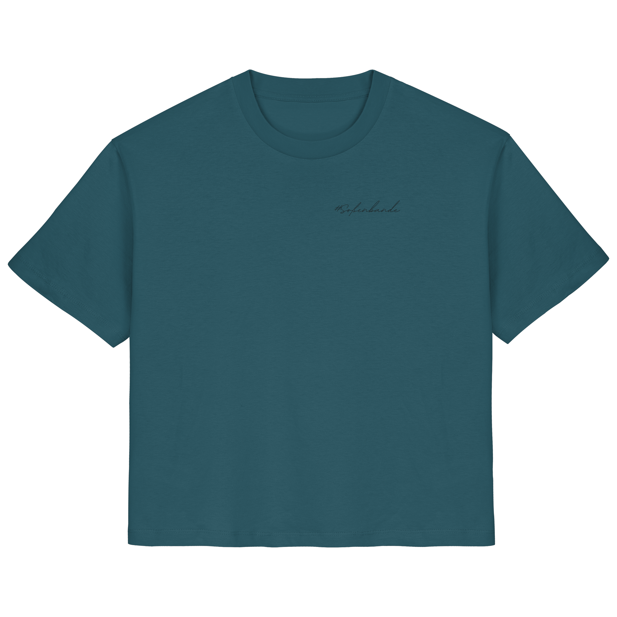 #Soßenbande (schwarze Schrift) - Ladies Organic Shirt