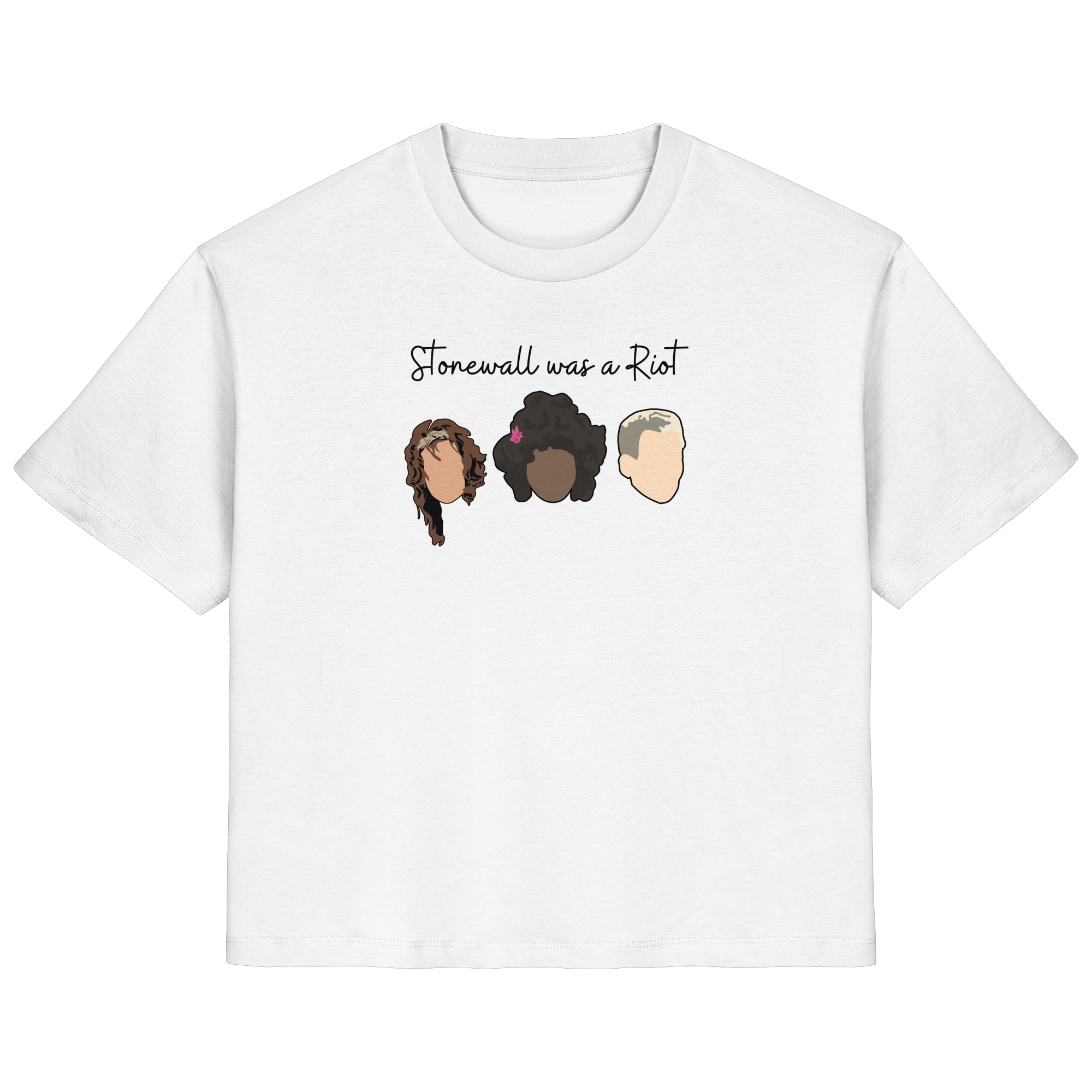 Stonewall was a Riot "Icons Edition" (hell) - Ladies Organic Shirt