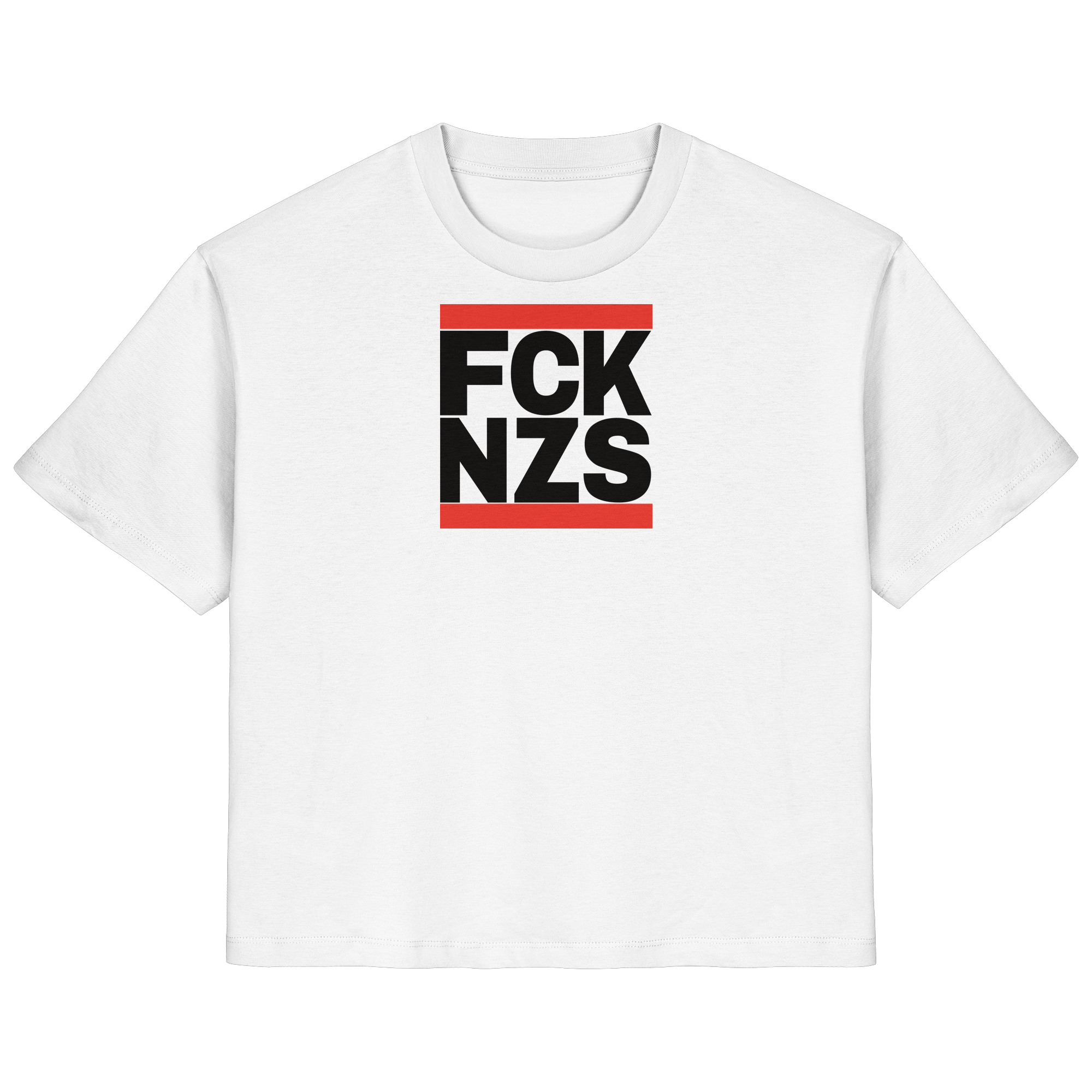 FCK NZS (schwarze Schrift) - Ladies Organic Shirt