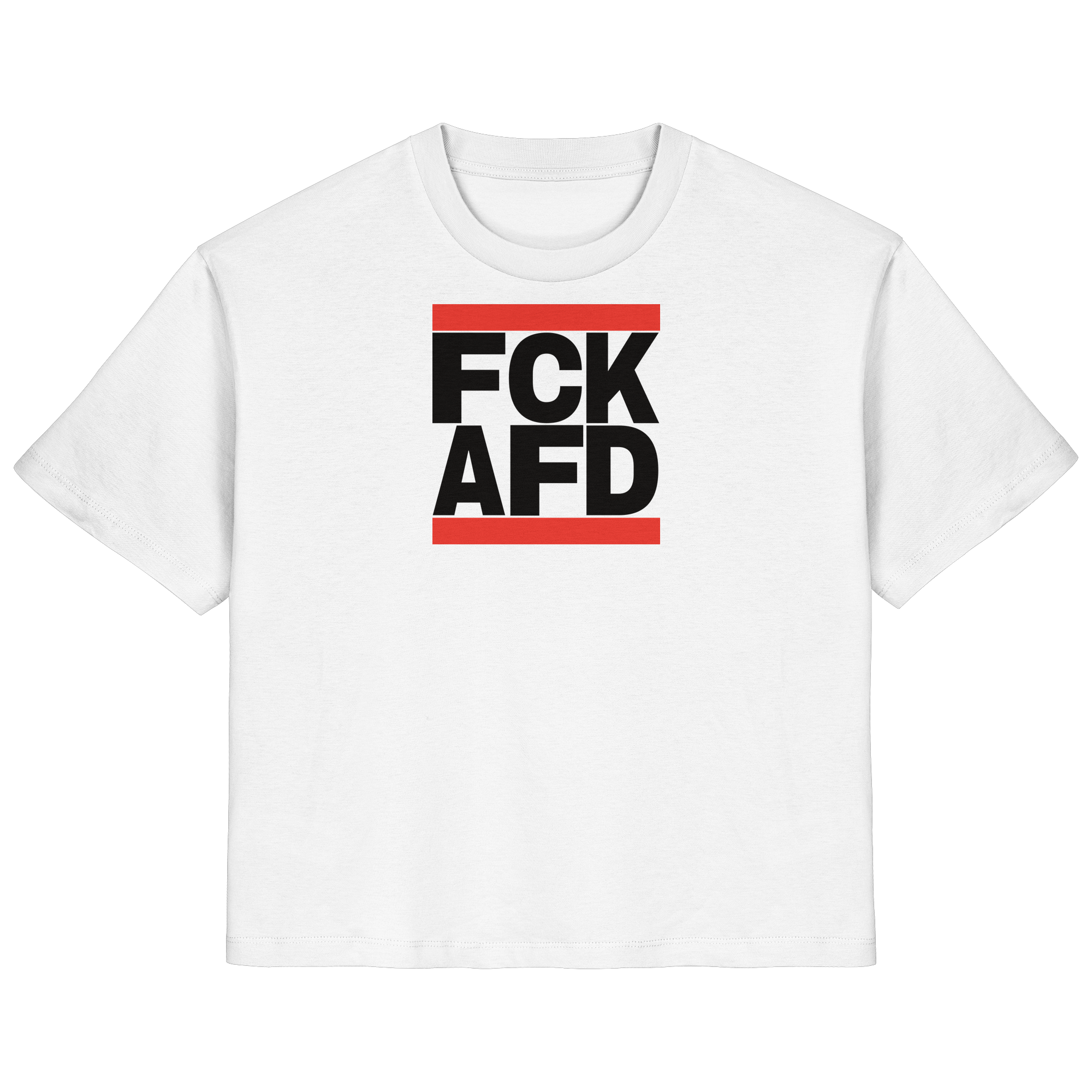 FCK AFD (schwarze Schrift) - Ladies Organic Shirt
