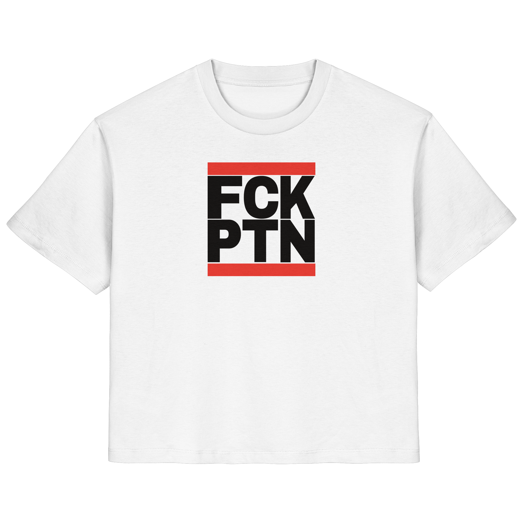 FCK PTN (schwarze Schrift) - Ladies Organic Shirt
