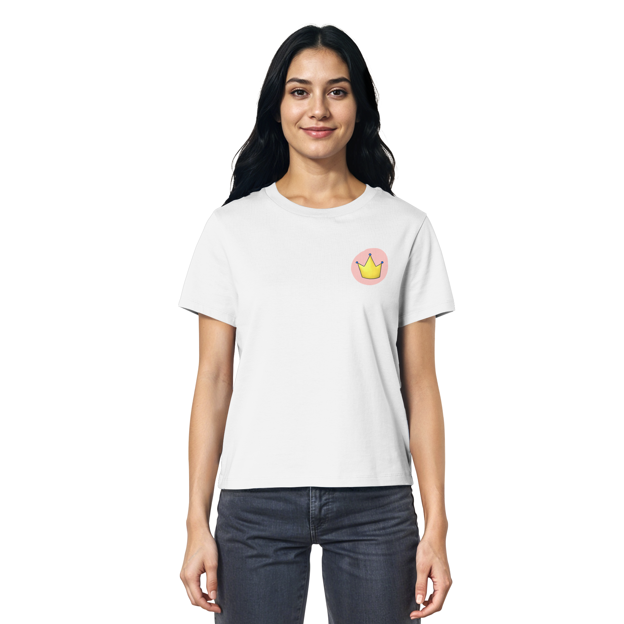 Survivor Queens Logo "Pink Bubble Edition" - Ladies Organic Shirt