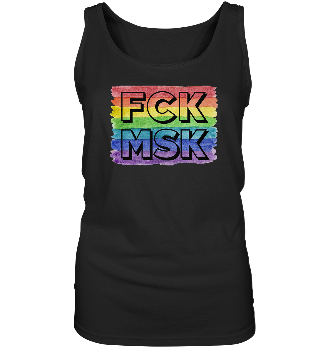 FCK MSK "Rainbow Resistance Edition" - Ladies Tank-Top