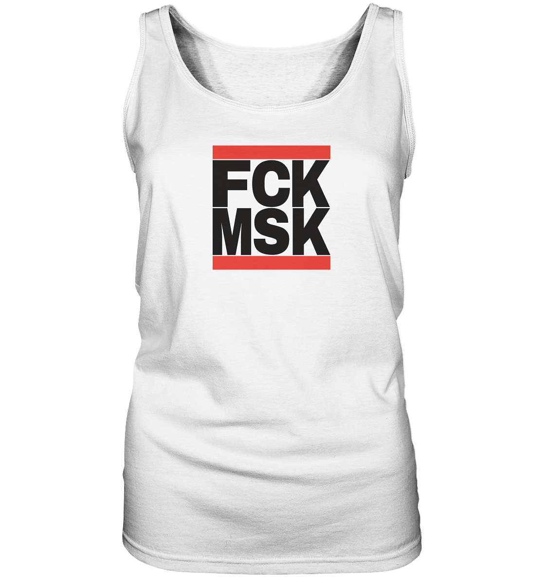 FCK MSK (schwarze Schrift) - Ladies Tank-Top
