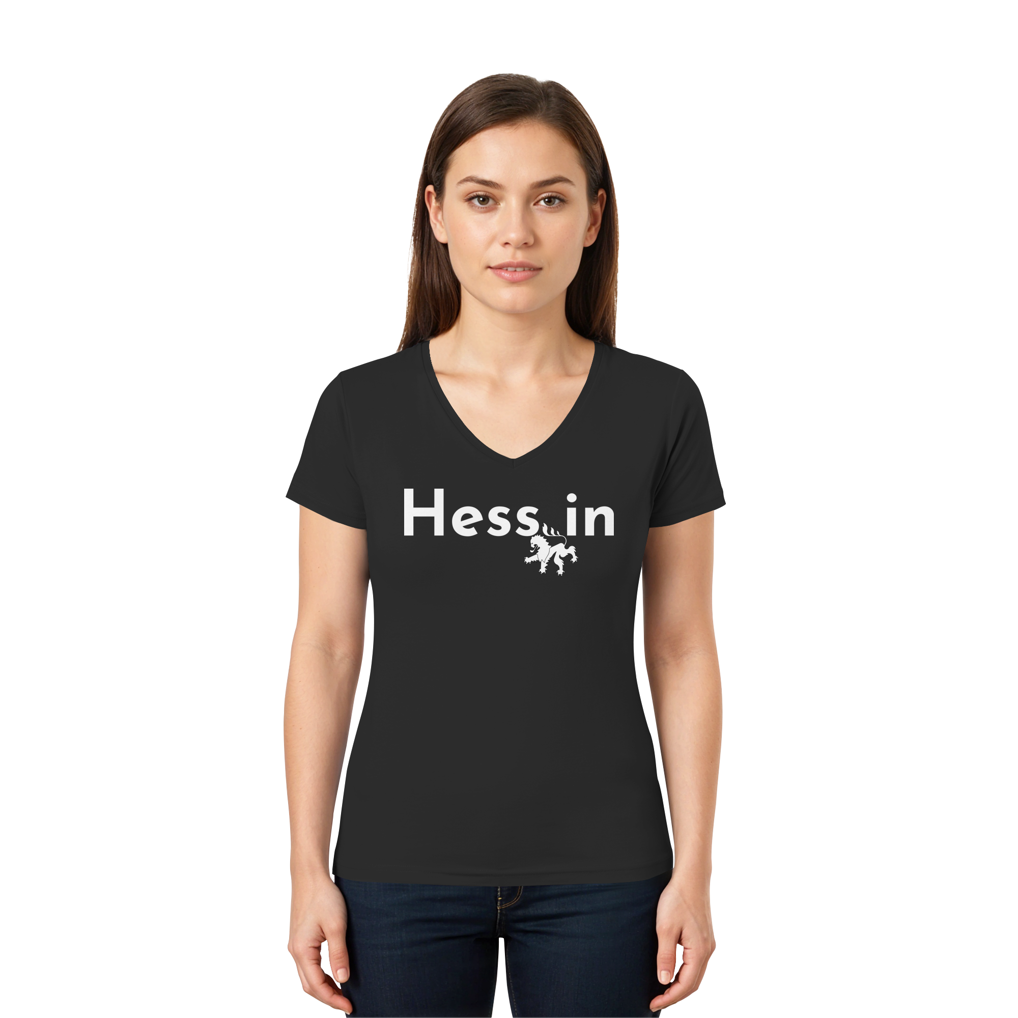 Hess_in "Löwen Edition" - Ladies V-Neck Shirt