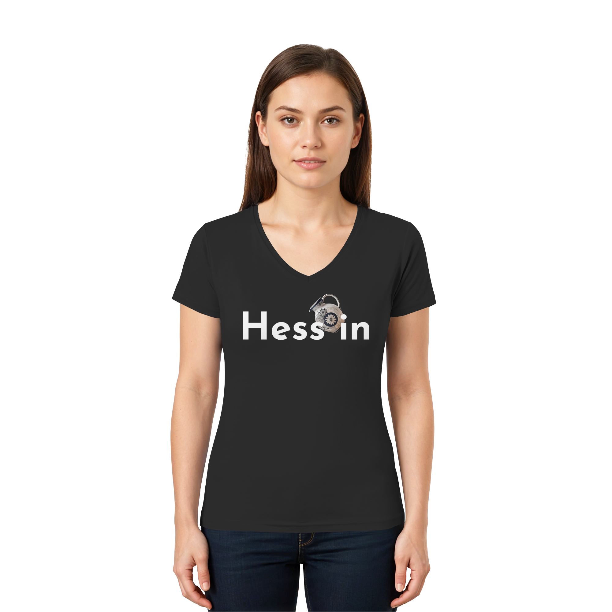 Hess*in "Bembel Edition" - Ladies V-Neck Shirt