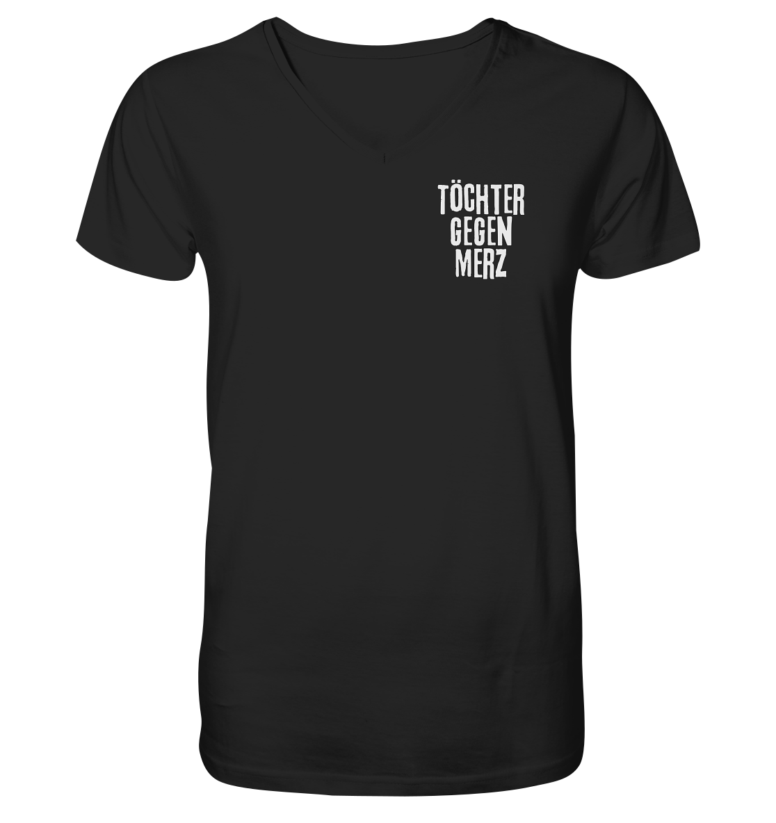 Töchter gegen Merz - Mens Organic V-Neck Shirt