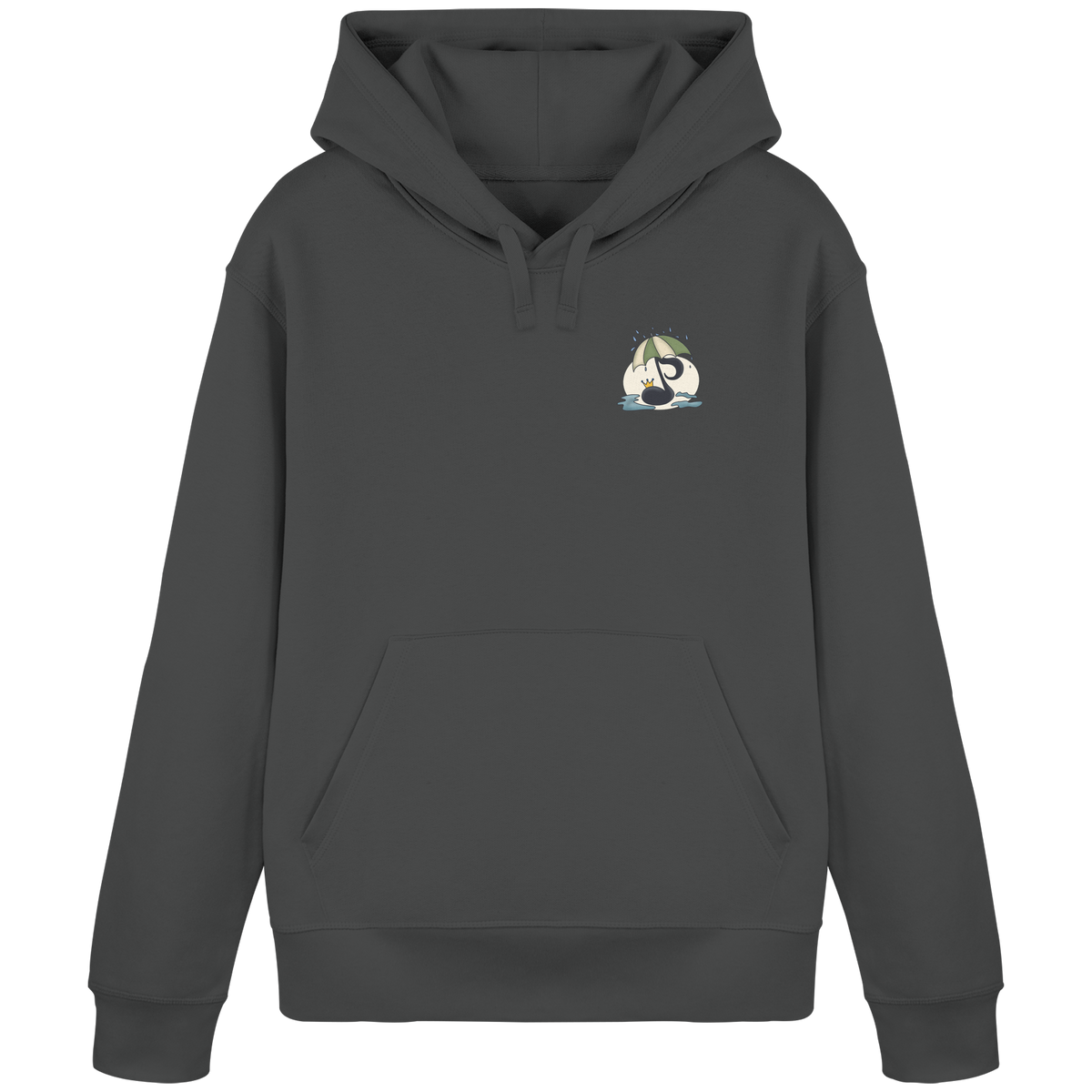 Melodien in Moll (dunkel) - Organic Basic Hoodie