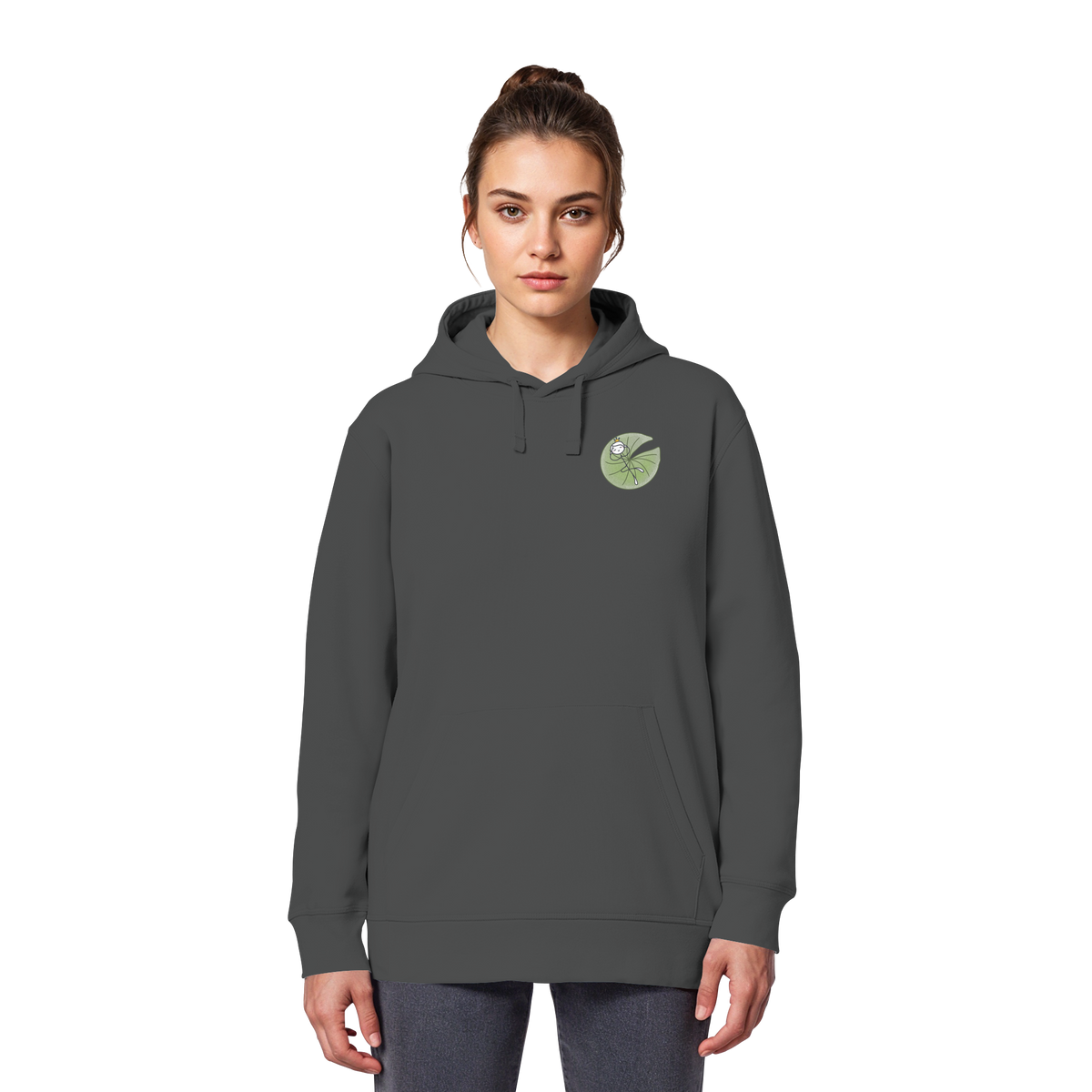 Seelenmännchen "Seerosenchillung Edition" - Organic Basic Hoodie