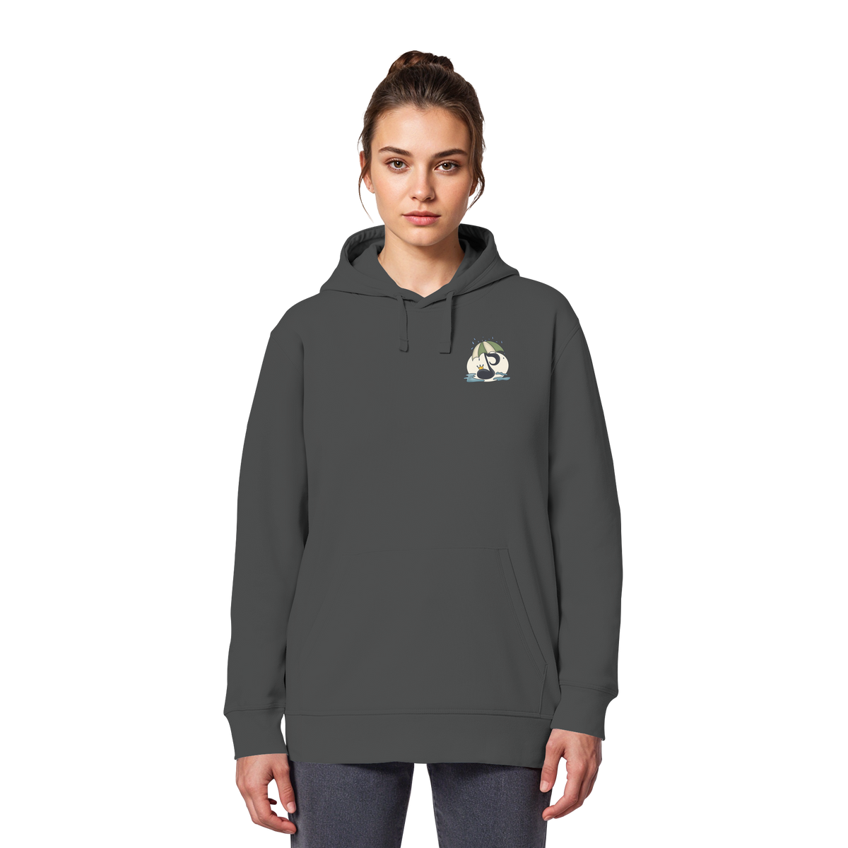 Melodien in Moll (dunkel) - Organic Basic Hoodie