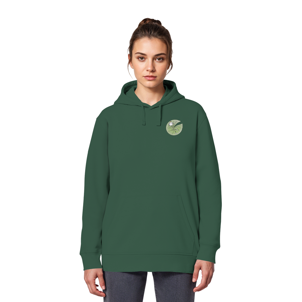 Seelenmännchen "Seerosenchillung Edition" - Organic Basic Hoodie