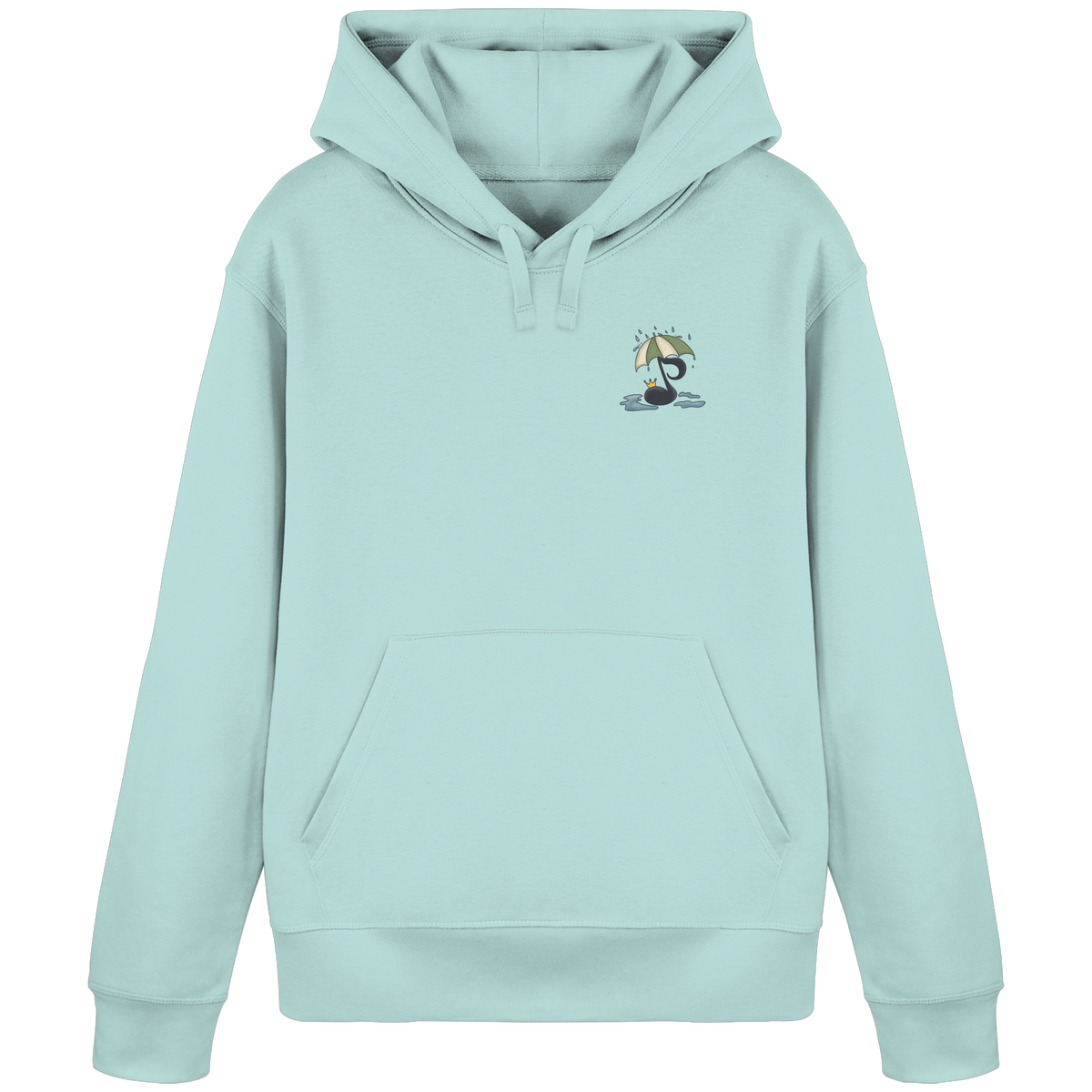 Melodien in Moll (hell) - Organic Basic Hoodie