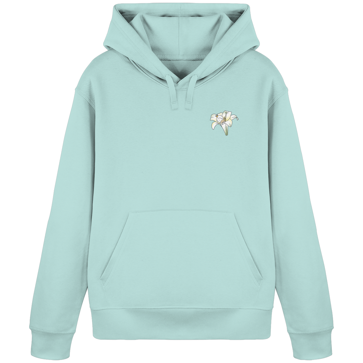 Seelenmännchen "Kuschelblume Edition" - Organic Basic Hoodie