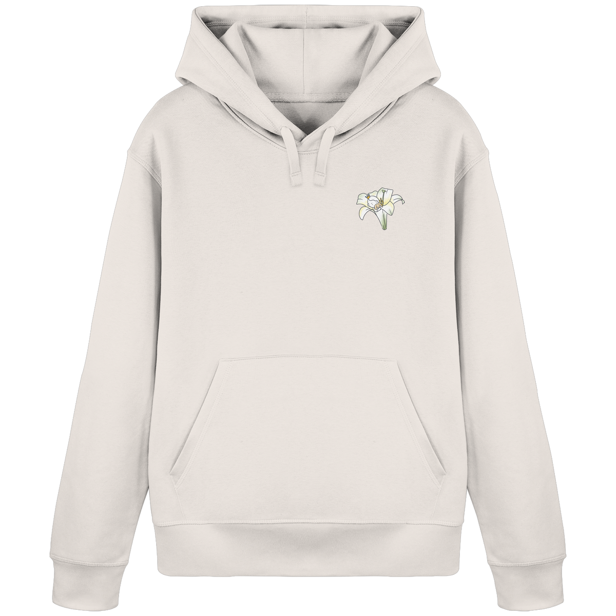 Seelenmännchen "Kuschelblume Edition" - Organic Basic Hoodie