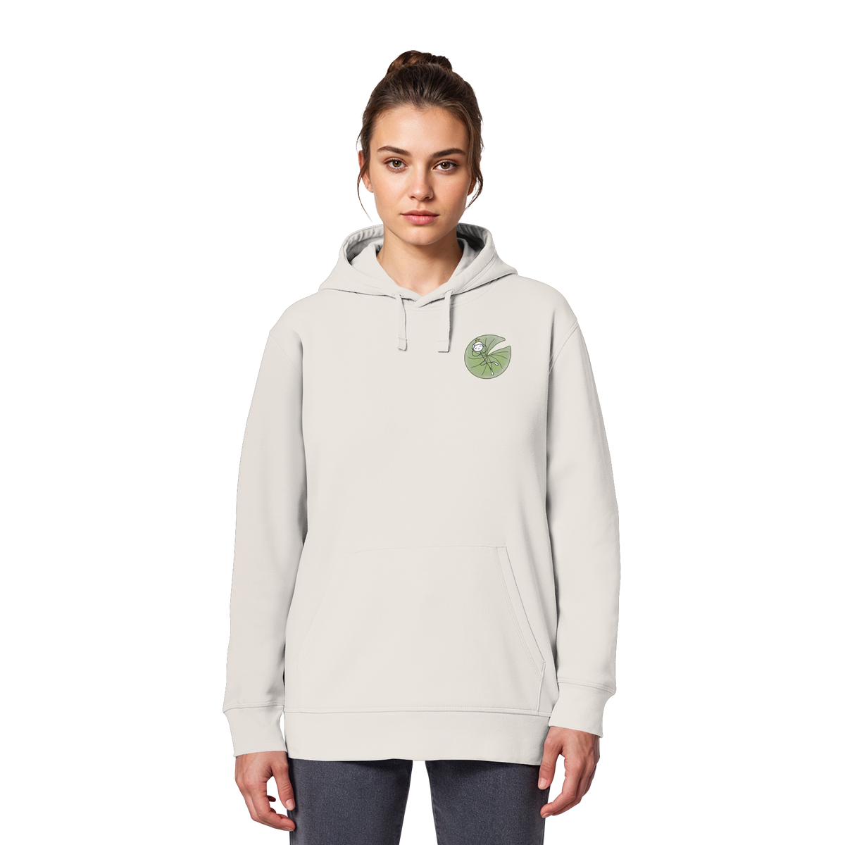 Seelenmännchen "Seerosenchillung Edition" - Organic Basic Hoodie