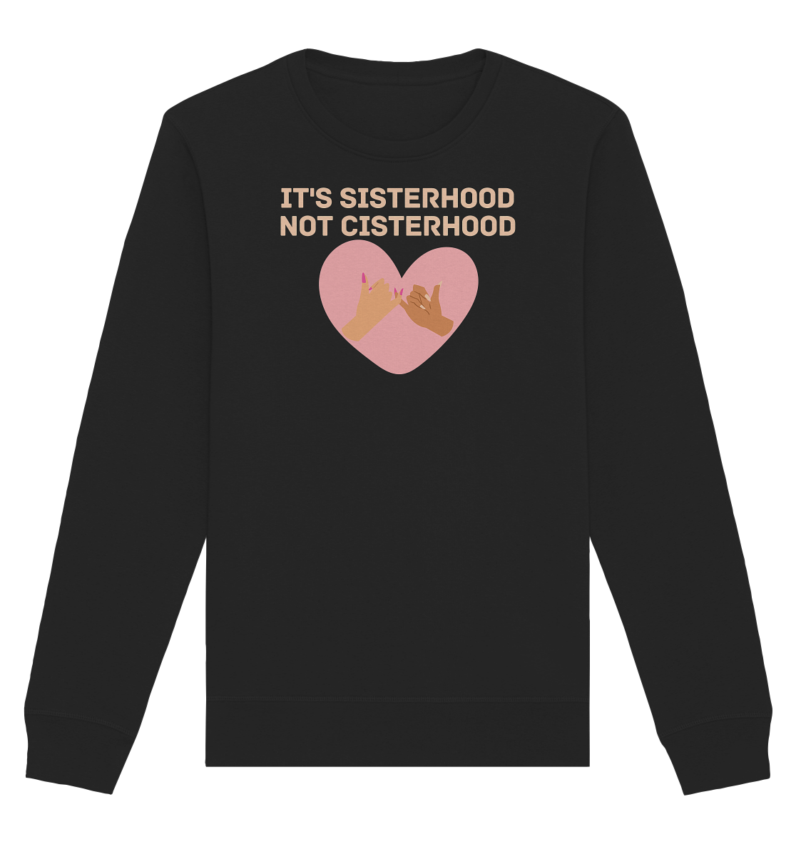 It's Sisterhood Not Cisterhood - Organic Basic Unisex Sweatshirt