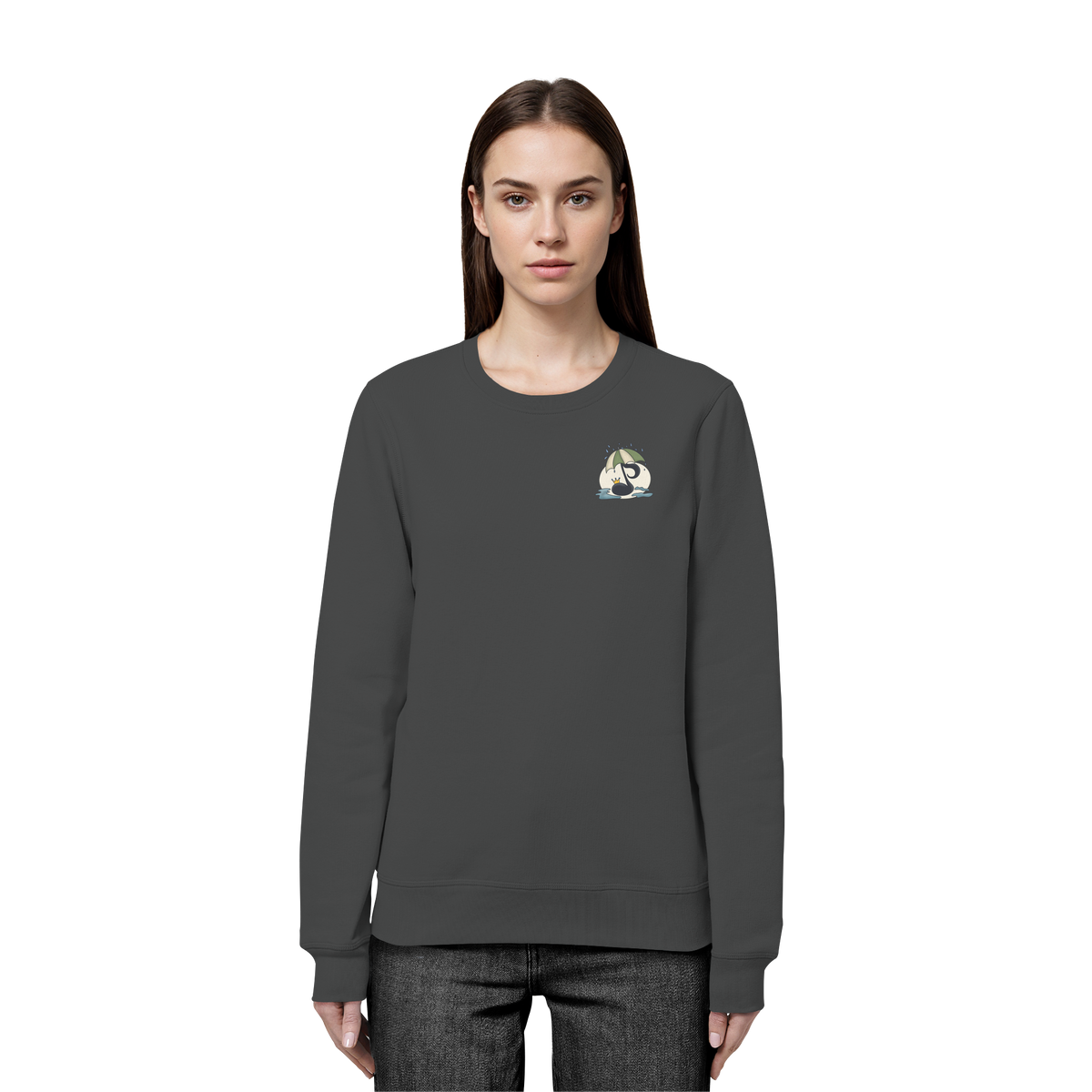 Melodien in Moll (dunkel) - Organic Basic Unisex Sweatshirt