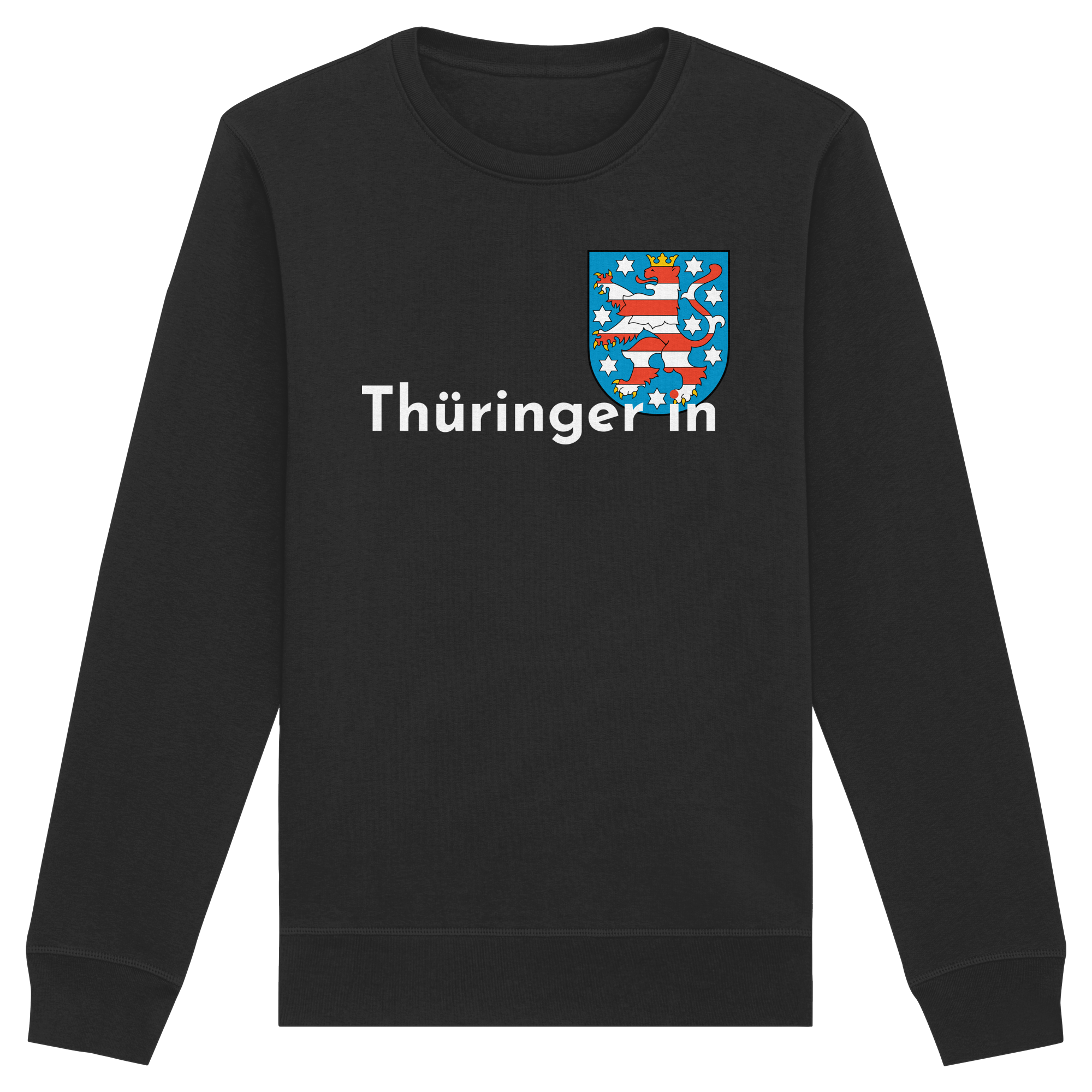 Thüringer*in "Wappen Edition" - Organic Basic Unisex Sweatshirt