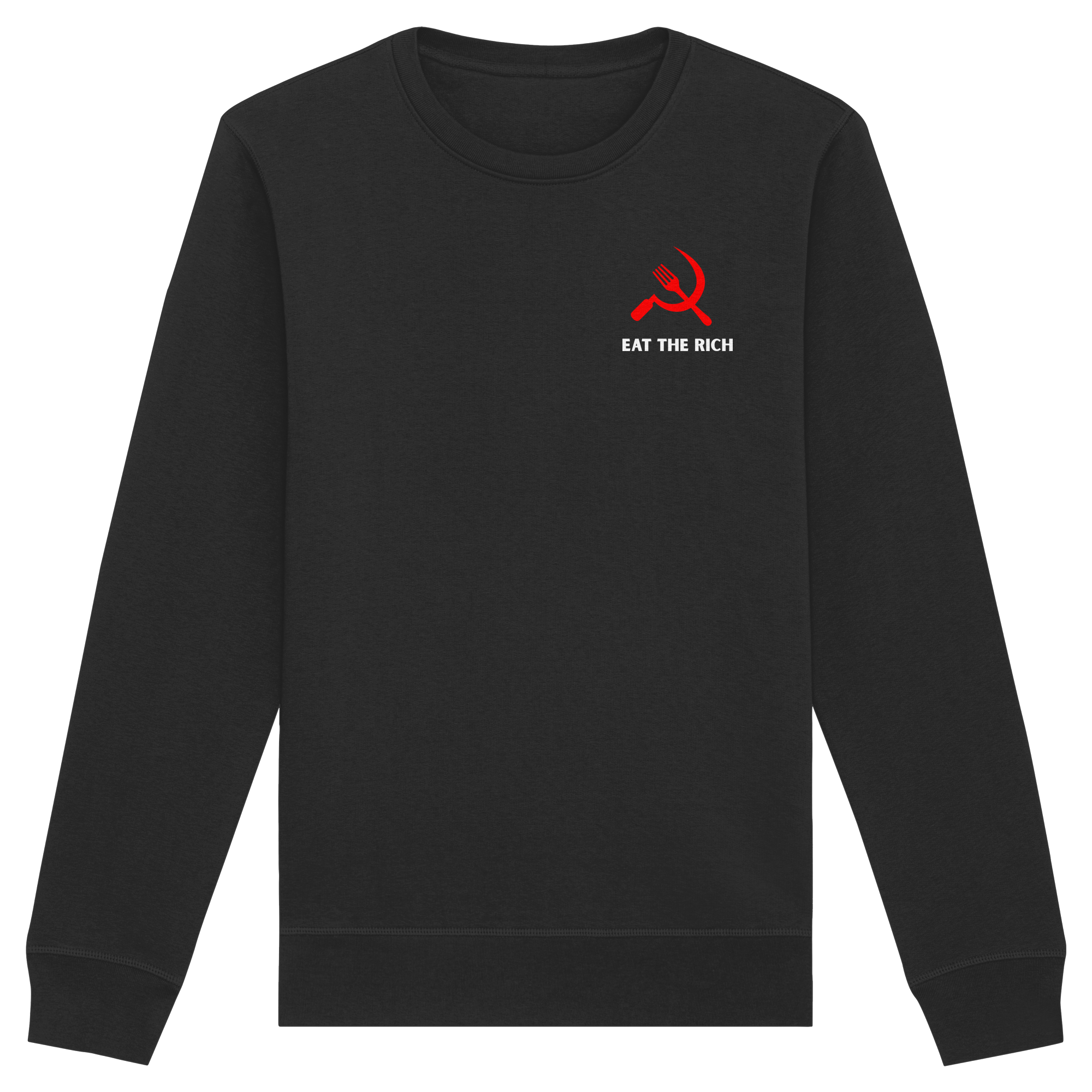 Eat the Rich "Gabel & Sichel Edition" - Organic Basic Unisex Sweatshirt