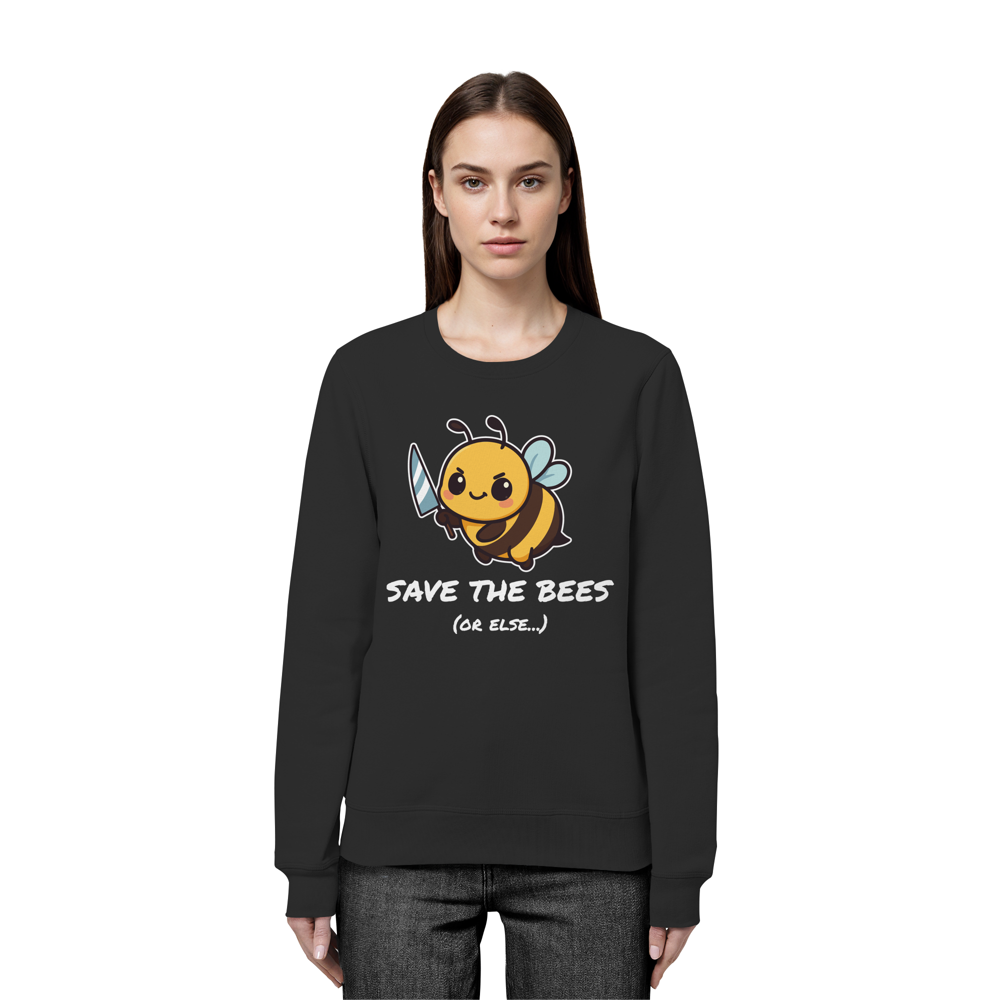 Save The Bees (or else...) - Organic Basic Unisex Sweatshirt