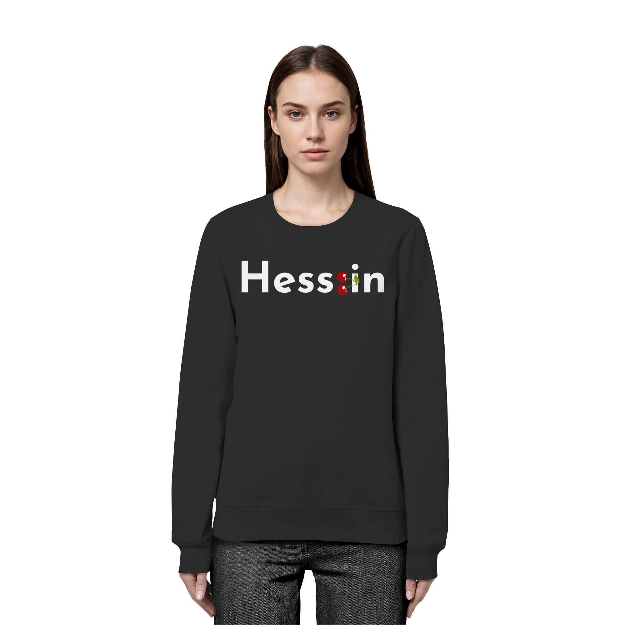 Hess:in "Kirschen Edition" - Organic Basic Unisex Sweatshirt