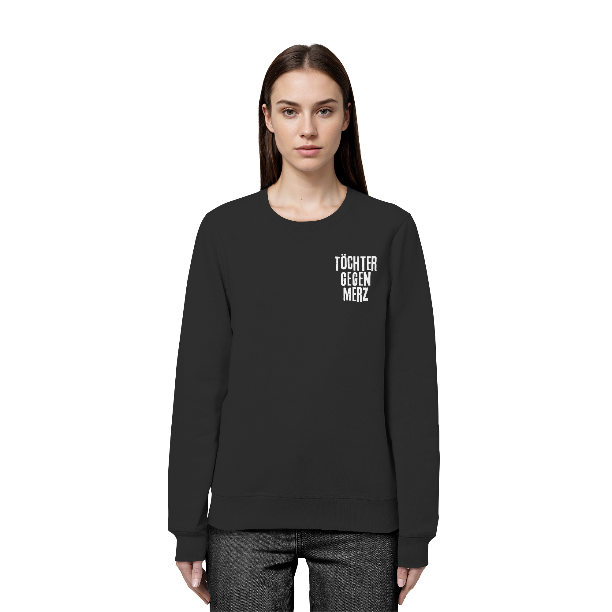 Töchter gegen Merz - Organic Basic Unisex Sweatshirt
