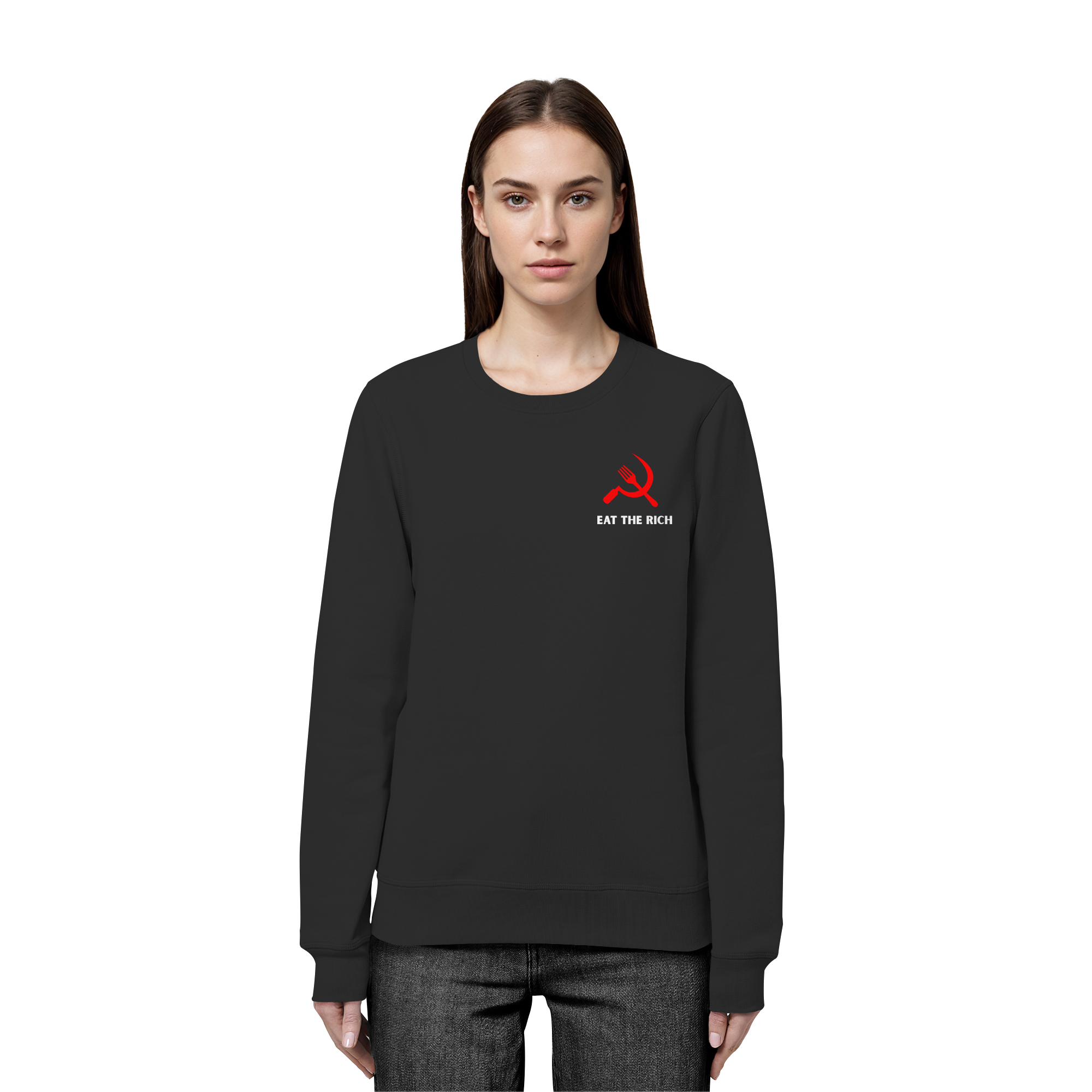 Eat the Rich "Gabel & Sichel Edition" - Organic Basic Unisex Sweatshirt