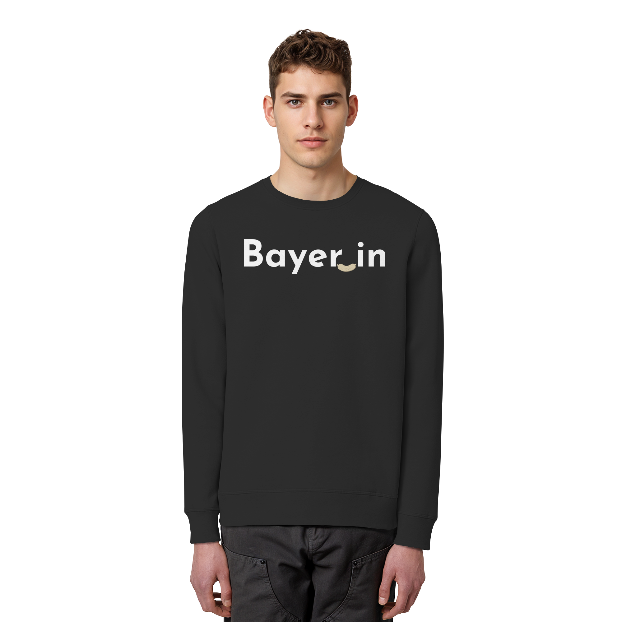 Bayer_in "Weißwurst-Edition" - Organic Basic Unisex Sweatshirt