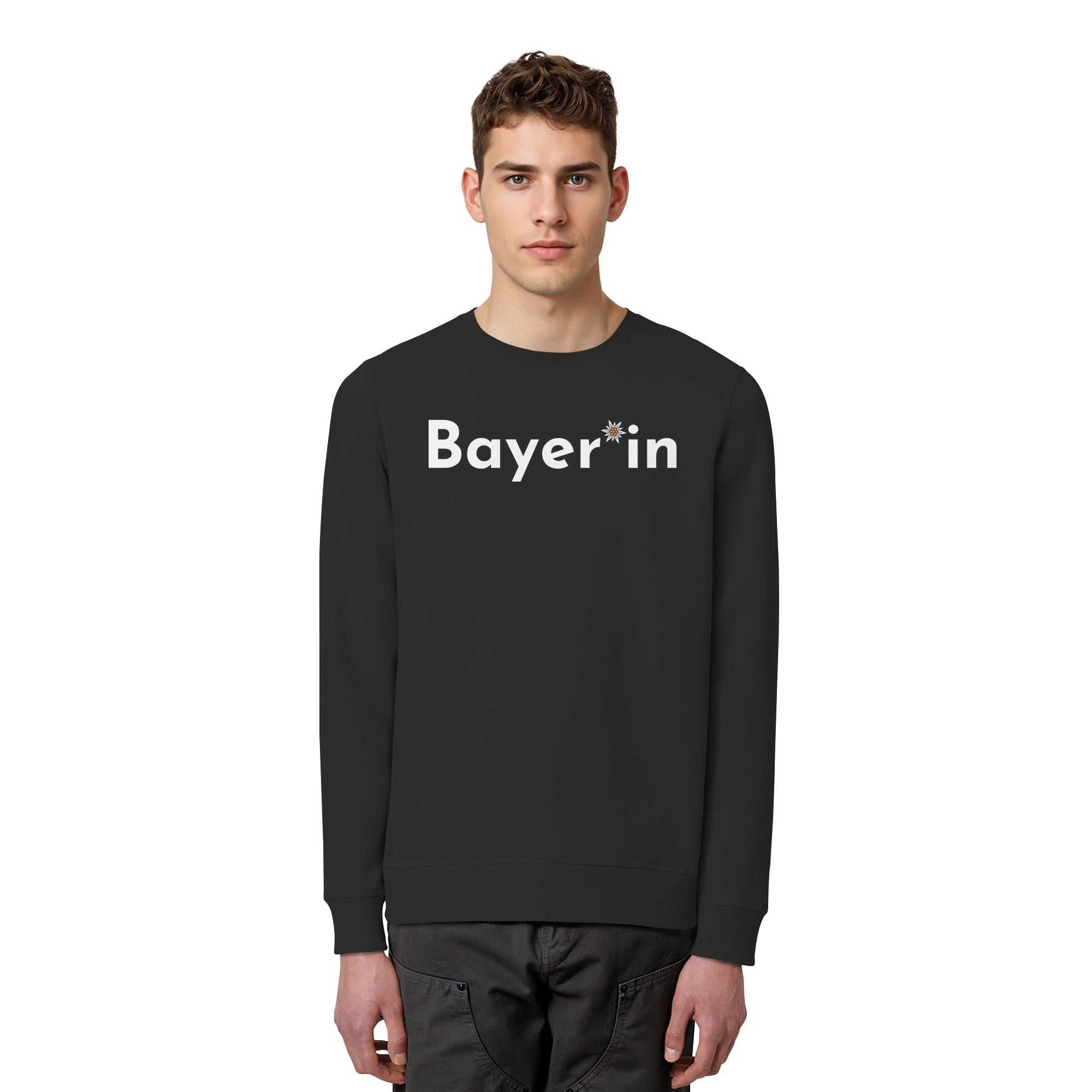 Bayer*in "Edelweiß-Edition" - Organic Basic Unisex Sweatshirt