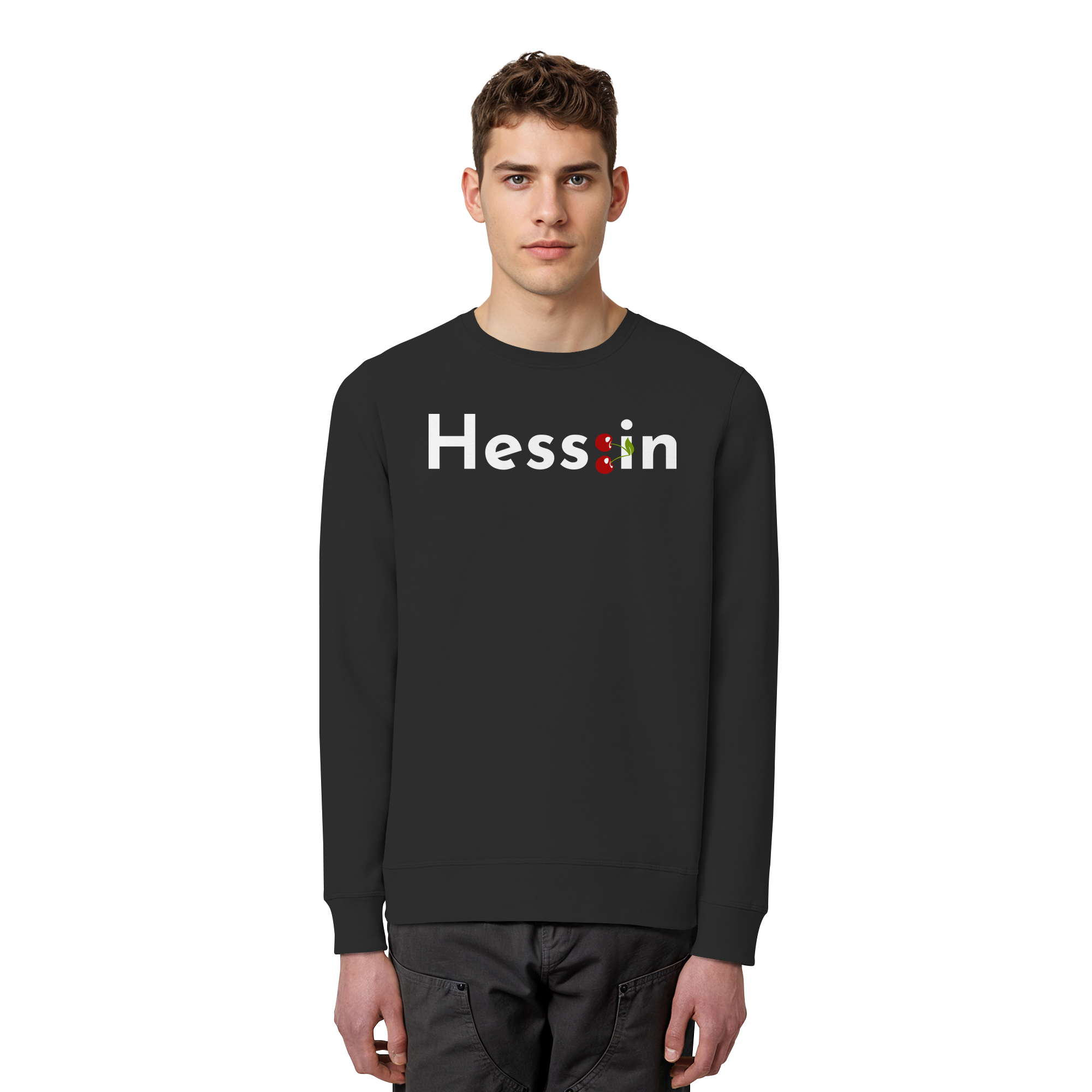 Hess:in "Kirschen Edition" - Organic Basic Unisex Sweatshirt