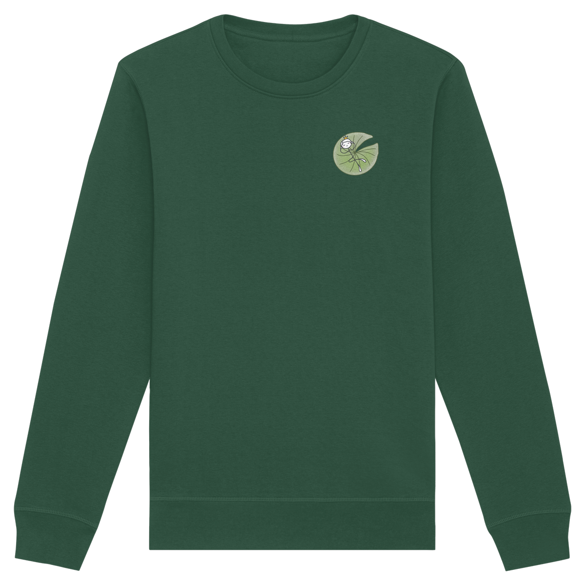 Seelenmännchen "Seerosenchillung Edition" - Organic Basic Unisex Sweatshirt