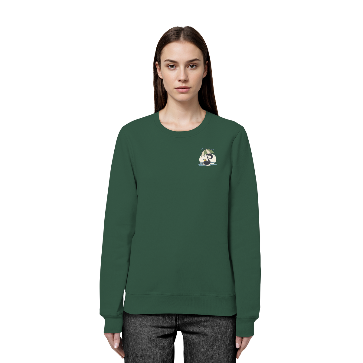 Melodien in Moll (dunkel) - Organic Basic Unisex Sweatshirt