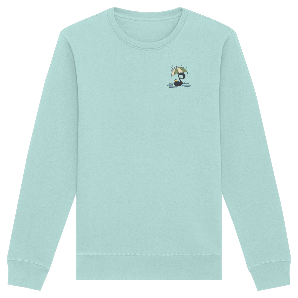 Melodien in Moll (hell) - Organic Basic Unisex Sweatshirt