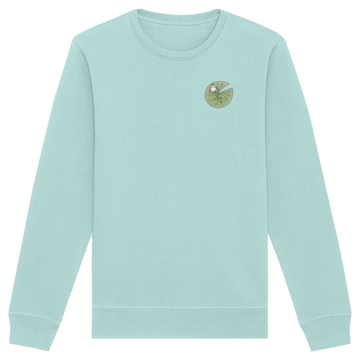 Seelenmännchen "Seerosenchillung Edition" - Organic Basic Unisex Sweatshirt