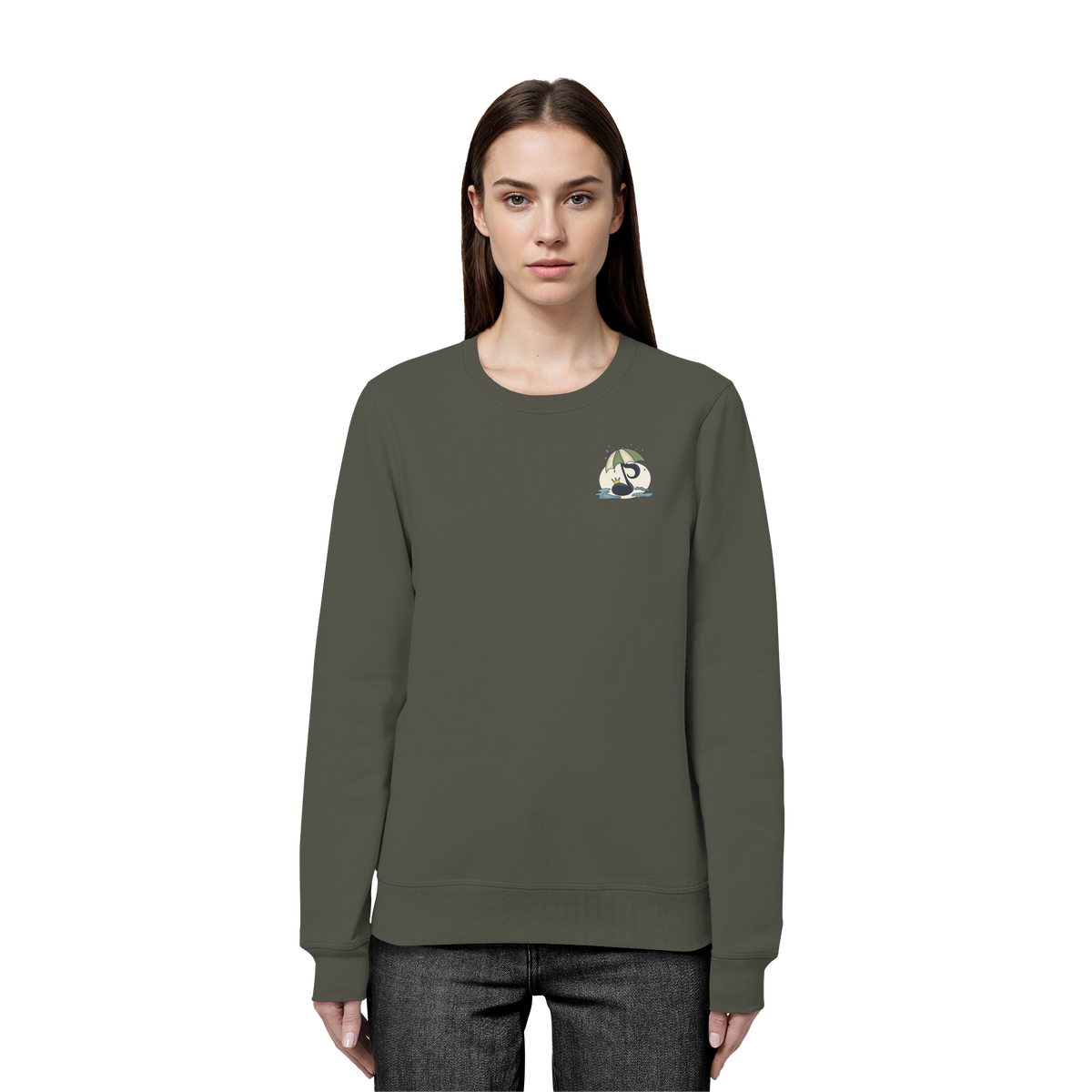 Melodien in Moll (dunkel) - Organic Basic Unisex Sweatshirt