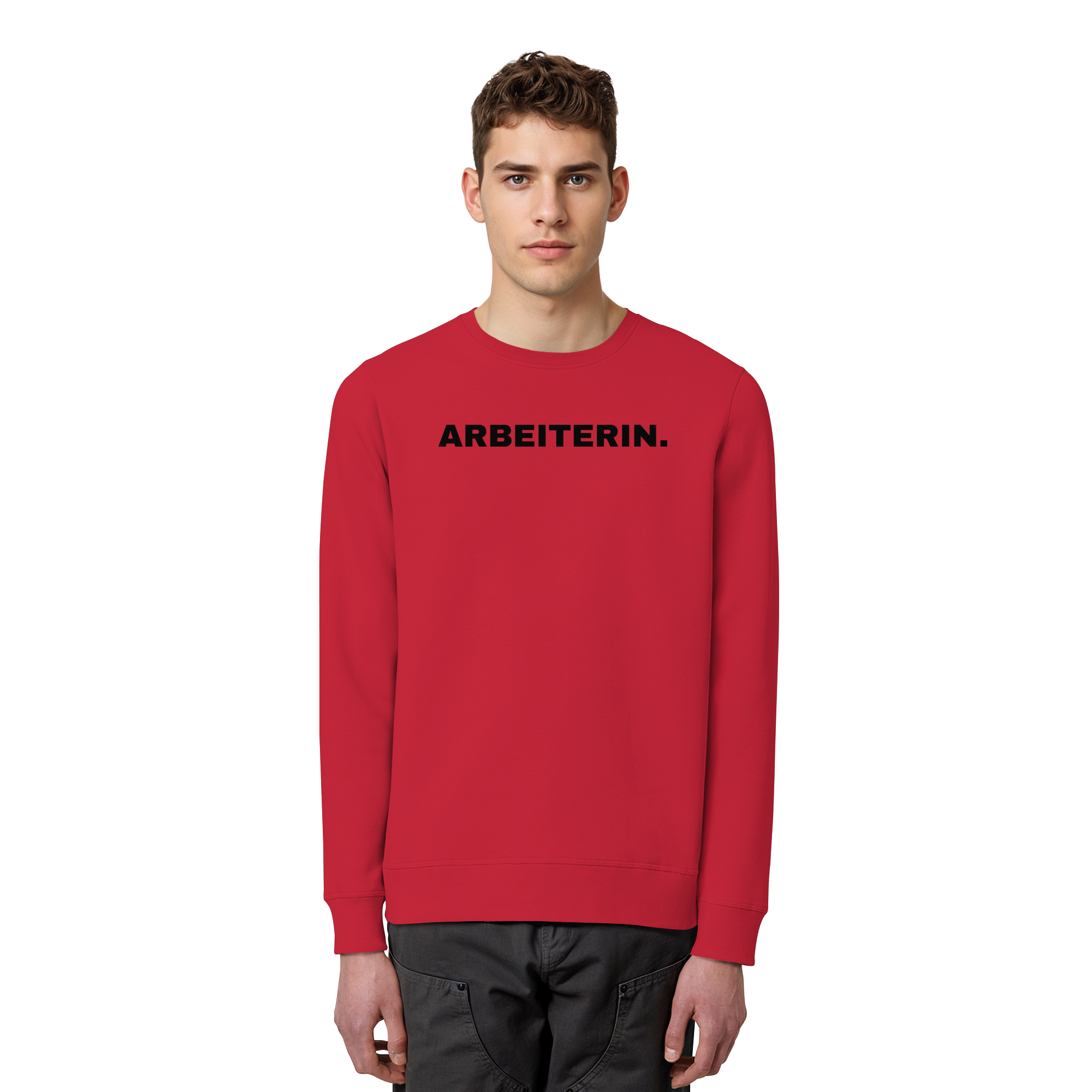 ARBEITERIN. "Plain Work Edition" - Organic Basic Unisex Sweatshirt