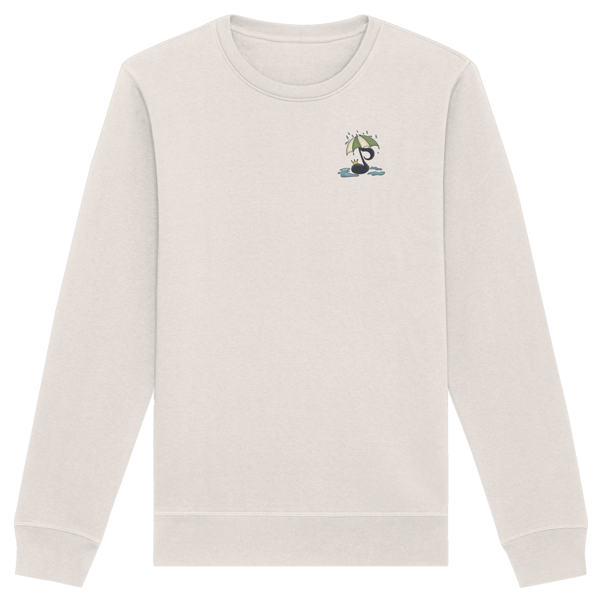 Melodien in Moll (hell) - Organic Basic Unisex Sweatshirt