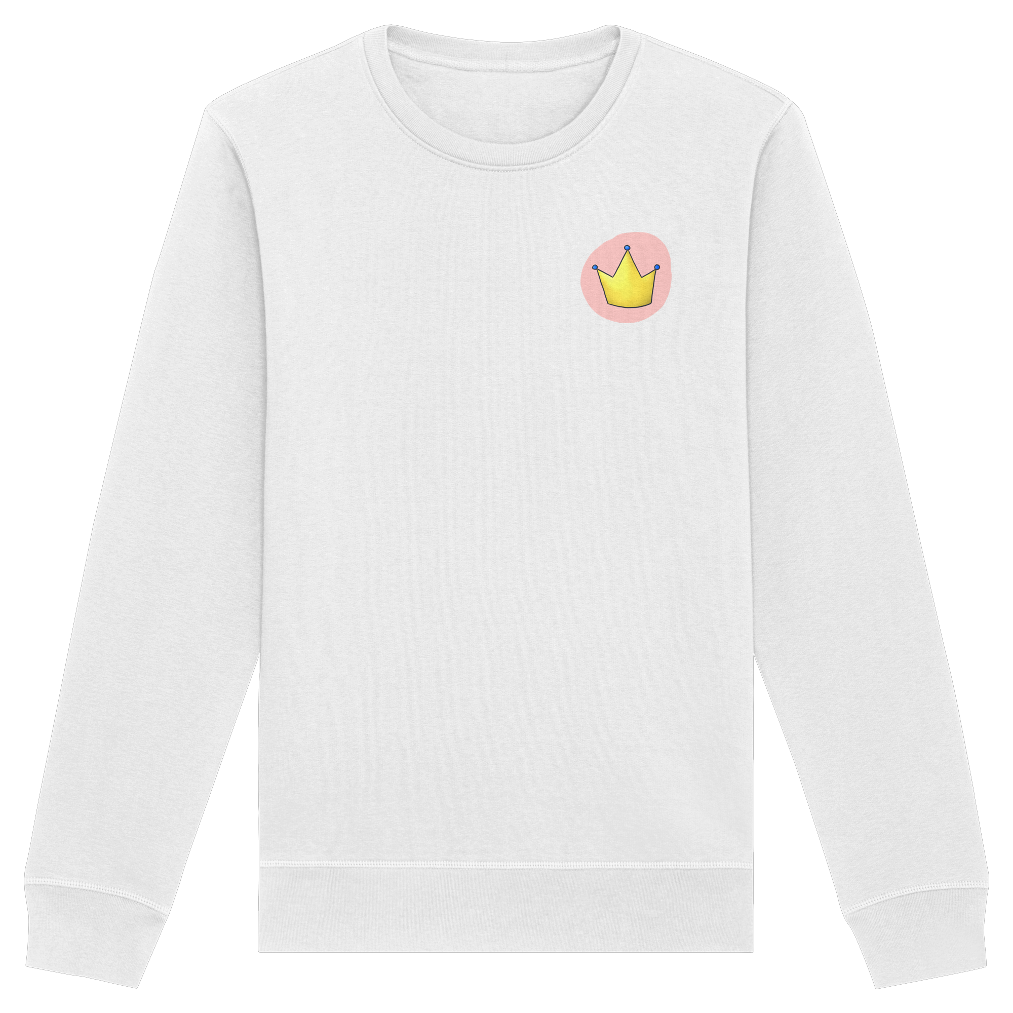 Survivor Queens Logo "Pink Bubble Edition" - Organic Basic Unisex Sweatshirt