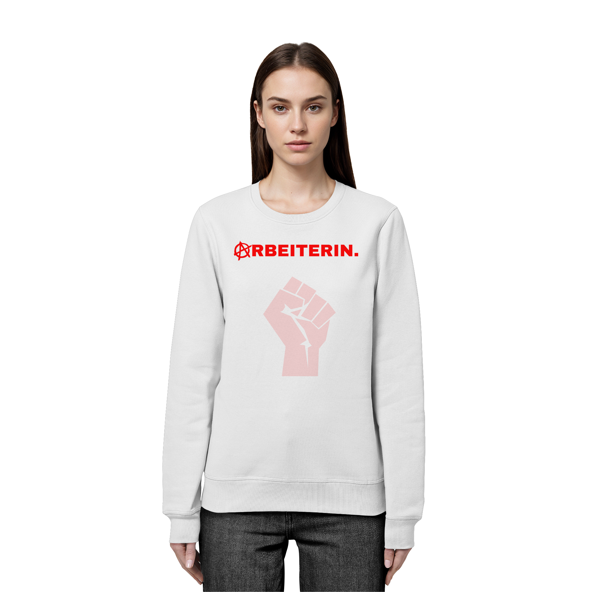 ARBEITERIN. "Solidarisch und Frei Edition" - Organic Basic Unisex Sweatshirt