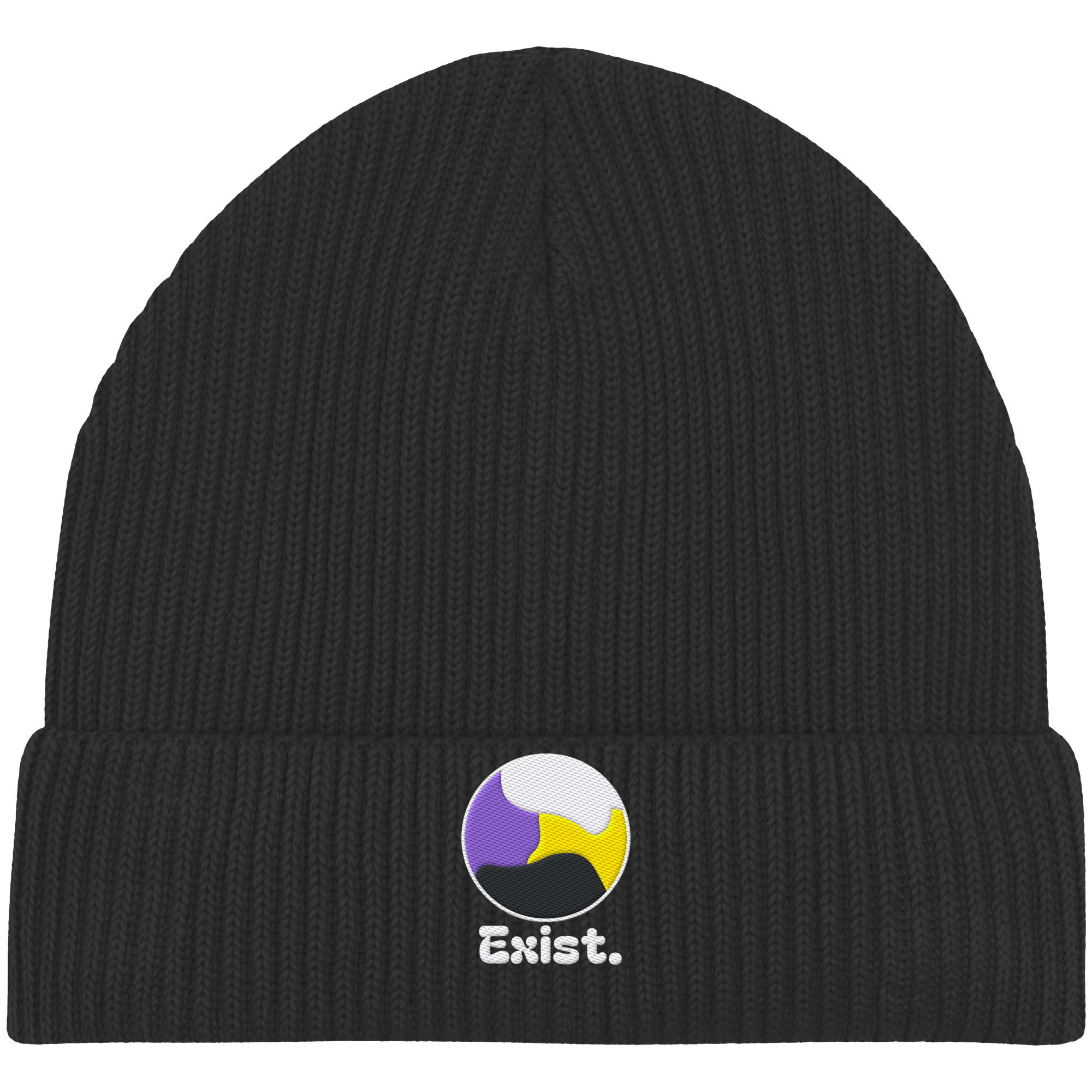 Exist "Nonbinary Edition" (Stick) - Organic Fisherman Beanie