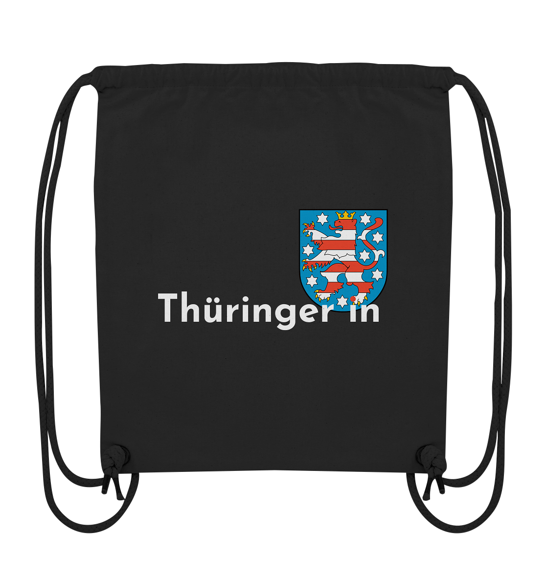 Thüringer*in "Wappen Edition" - Organic Gym-Bag